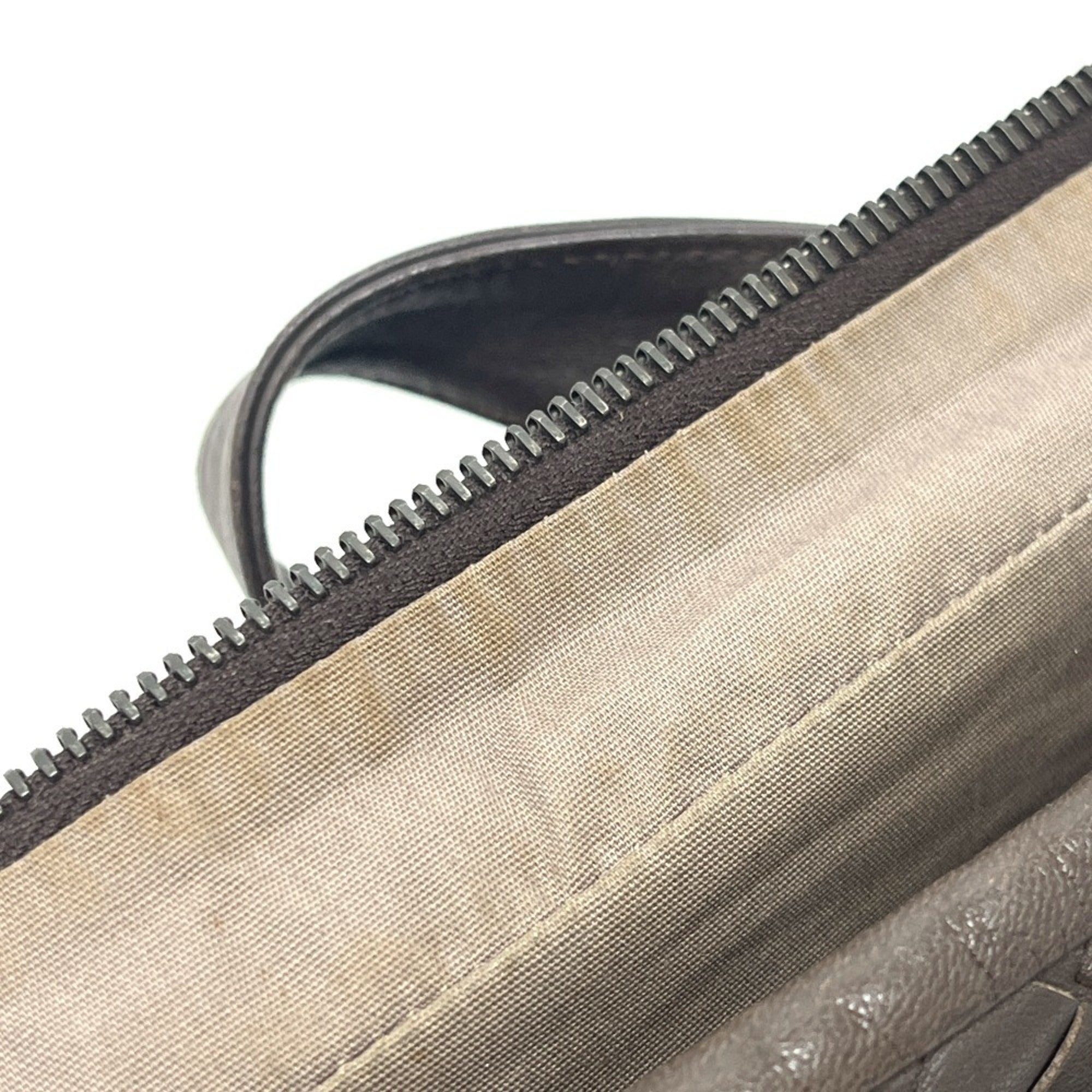 Bottega Veneta Brown Leather Boston Bag (Pre-Owned)