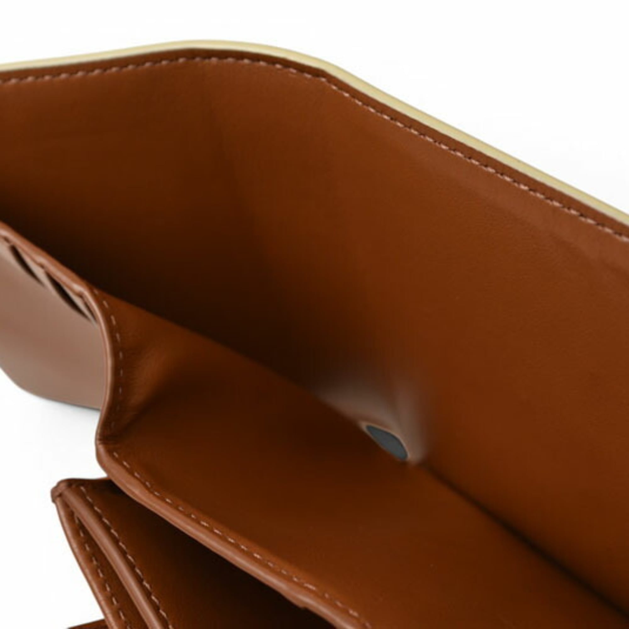 Celine Brown Ivory Coated Canvas Wallet (Bi-Fold) (Pre-Owned)
