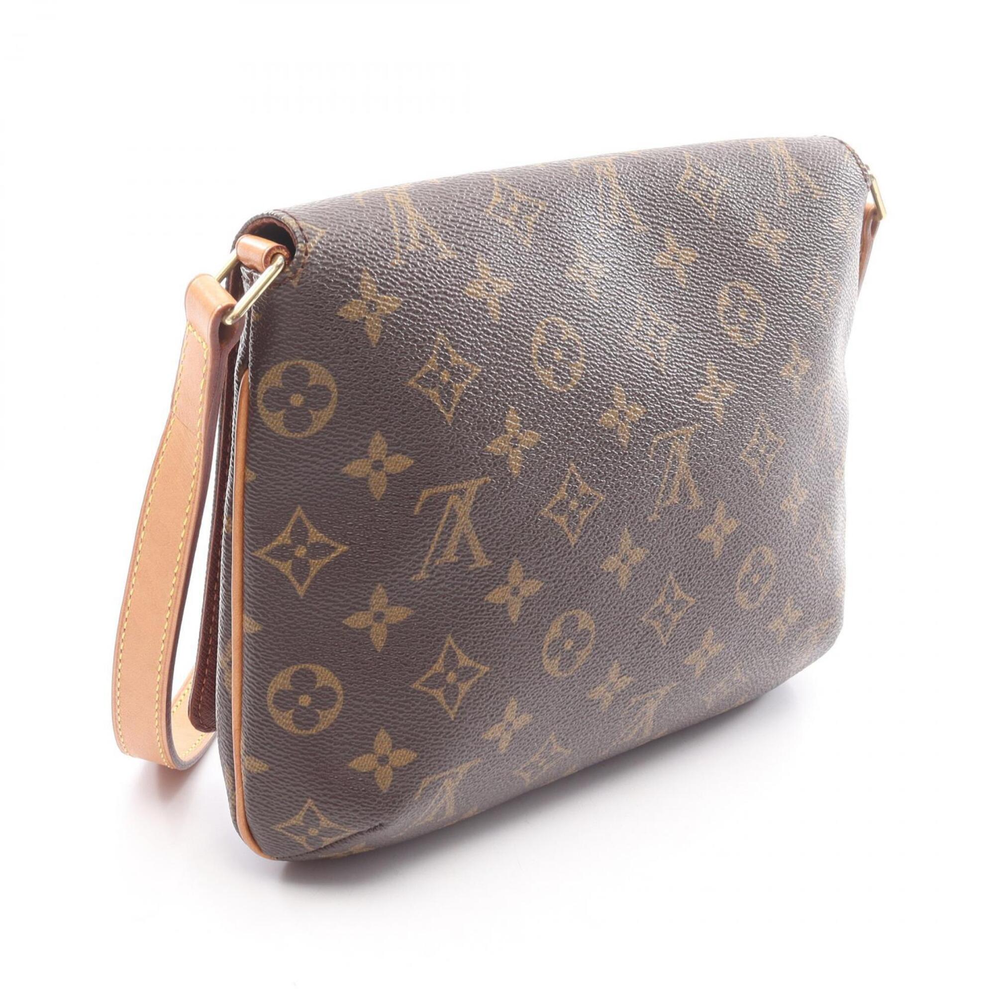 Louis Vuitton Brown Coated Canvas Pvc Leather Handbag Shoulder Bag (Pre-Owned)