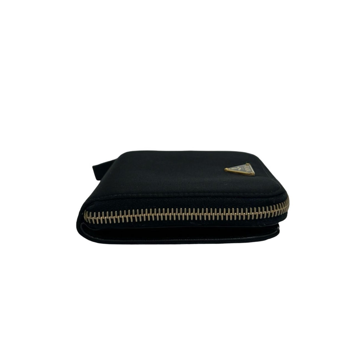Prada Black Nylon Leather Wallet (Bi-Fold) (Pre-Owned)