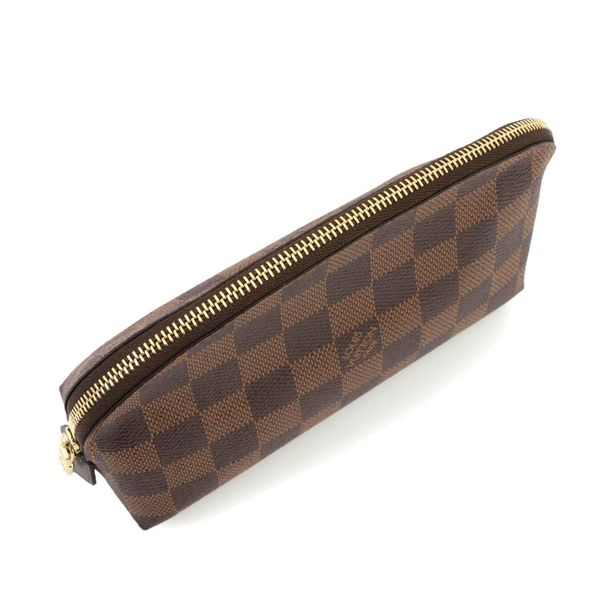 Louis Vuitton Brown Damier Canvas Ebene Damier Canvas Pouch (Pre-Owned)
