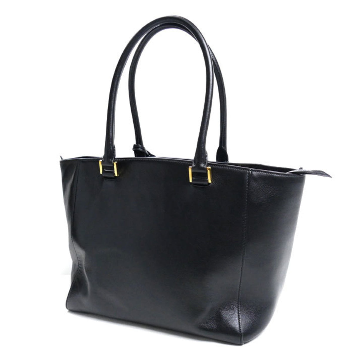 Prada Black Leather Shoulder Bag (Pre-Owned)