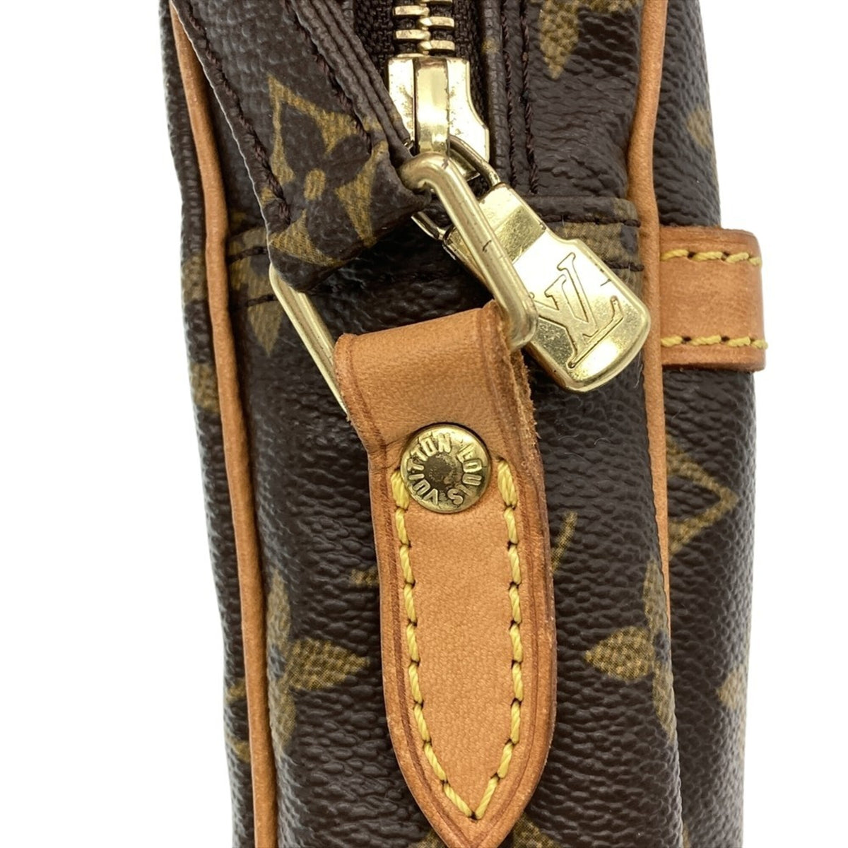 Louis Vuitton Brown Monogram Shoulder Bag (Pre-Owned)