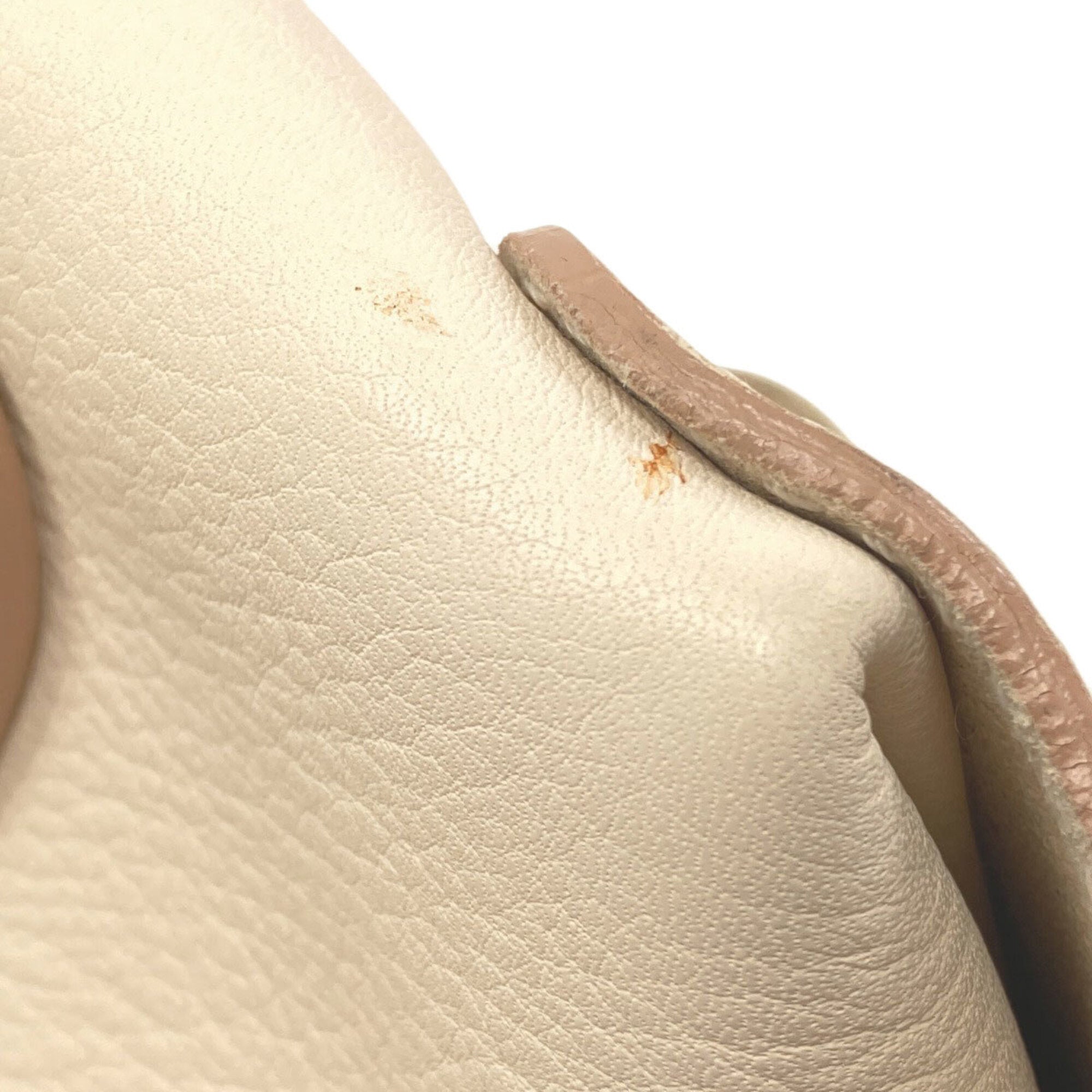 Salvatore Ferragamo White Leather Tote Bag (Pre-Owned)