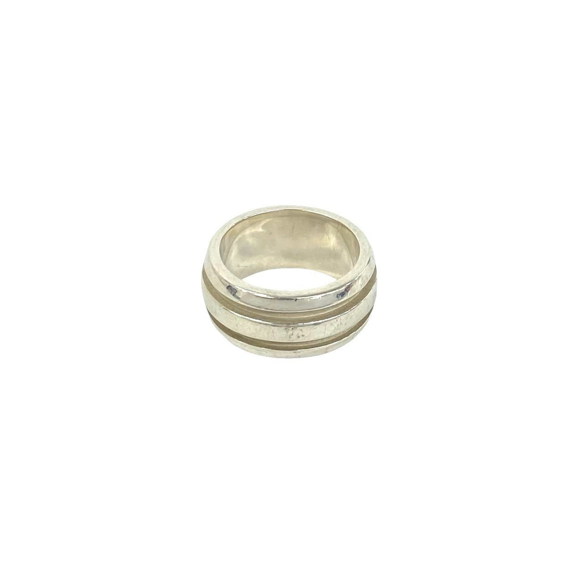 Tiffany Silver Silver 925 Band Ring (Pre-Owned)