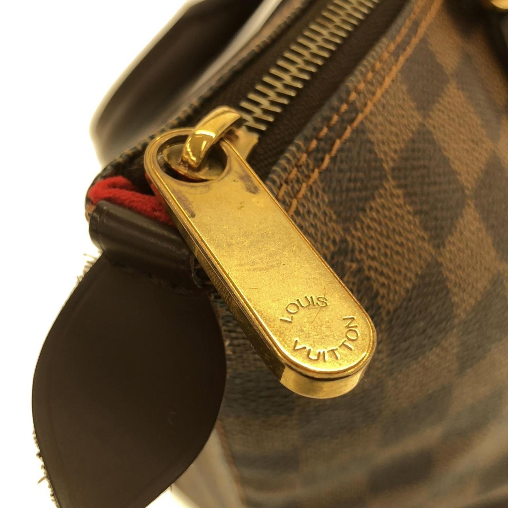 Louis Vuitton Brown Coated Canvas Handbag (Pre-Owned)