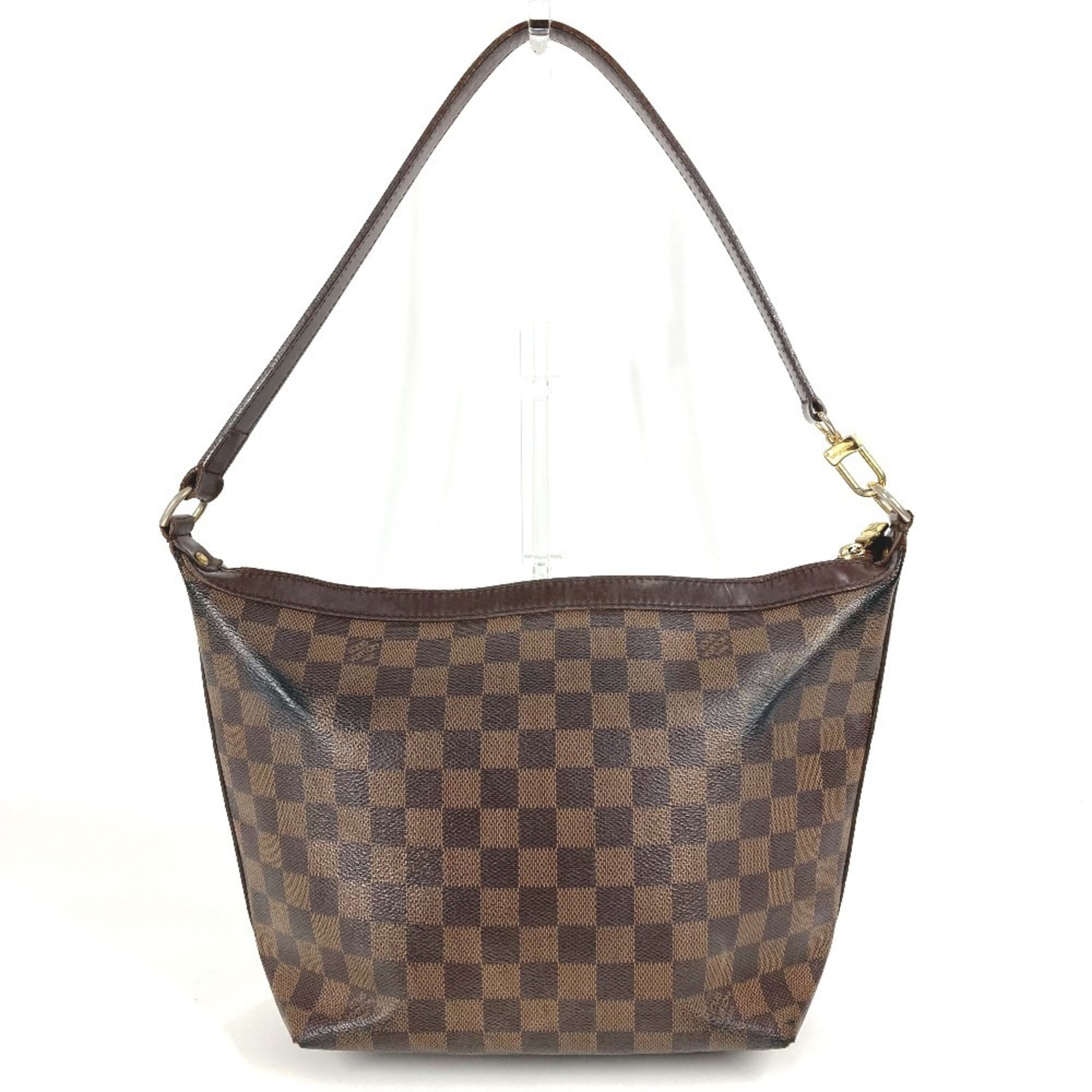 Louis Vuitton Brown Damier Canvas Ebene Damier Canvas Handbag Shoulder Bag (Pre-Owned)