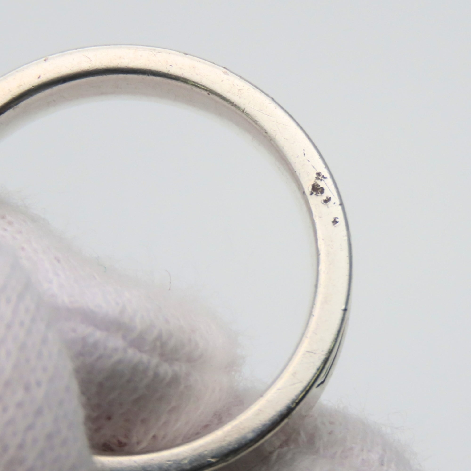Tiffany Silver Silver 925 Band Ring (Pre-Owned)