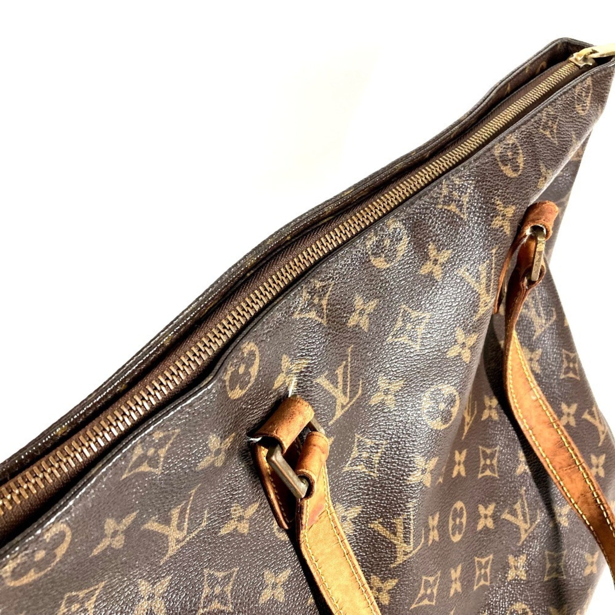 Louis Vuitton Brown Monogram Shoulder Bag Tote Bag (Pre-Owned)