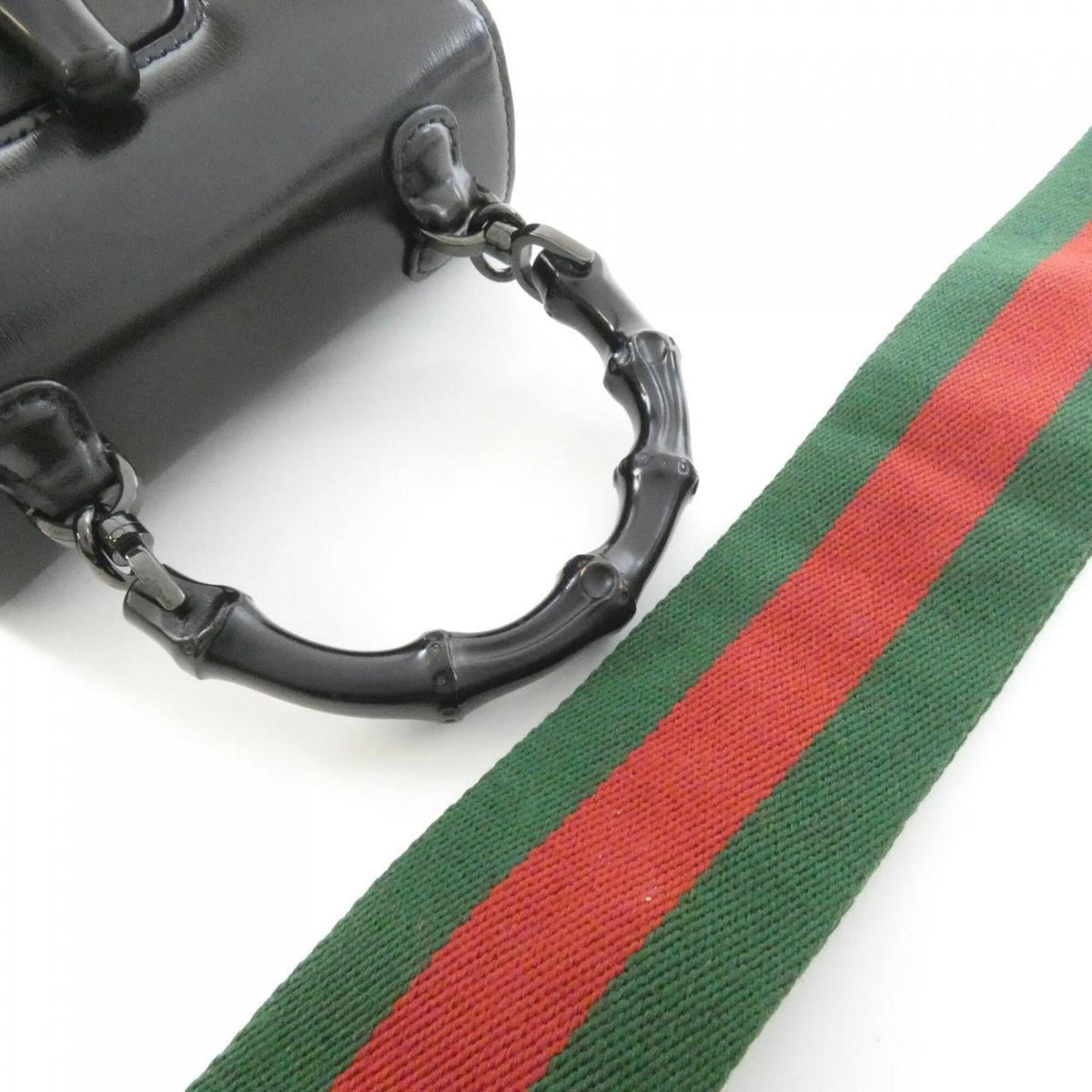 Gucci Black Leather Handbag (Pre-Owned)