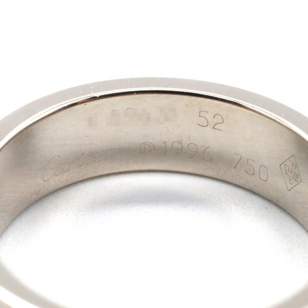 Cartier Silver White Gold (18K) Band Ring (Pre-Owned)