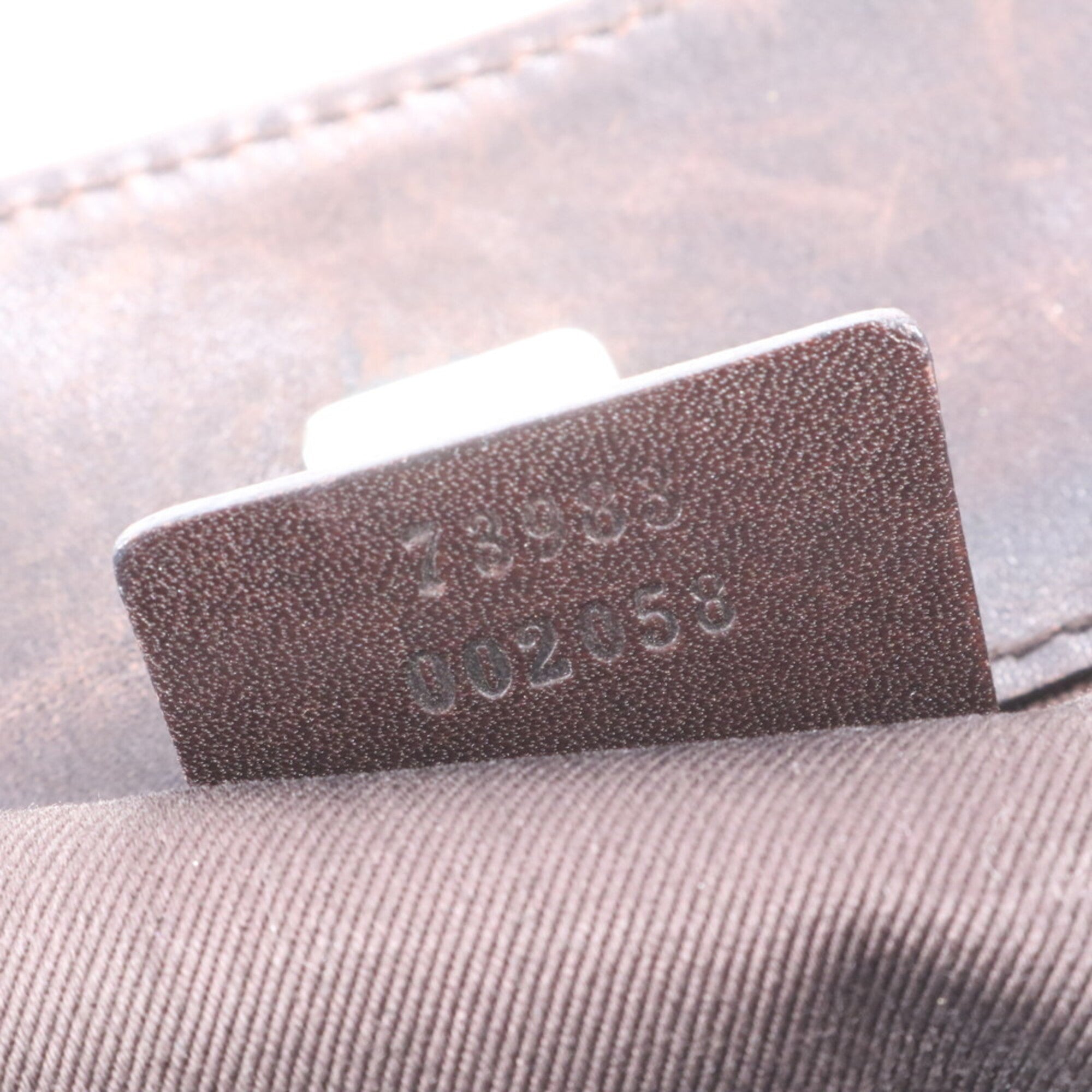 Gucci Gg Canvas Black Leather Canvas Tote Bag (Pre-Owned)