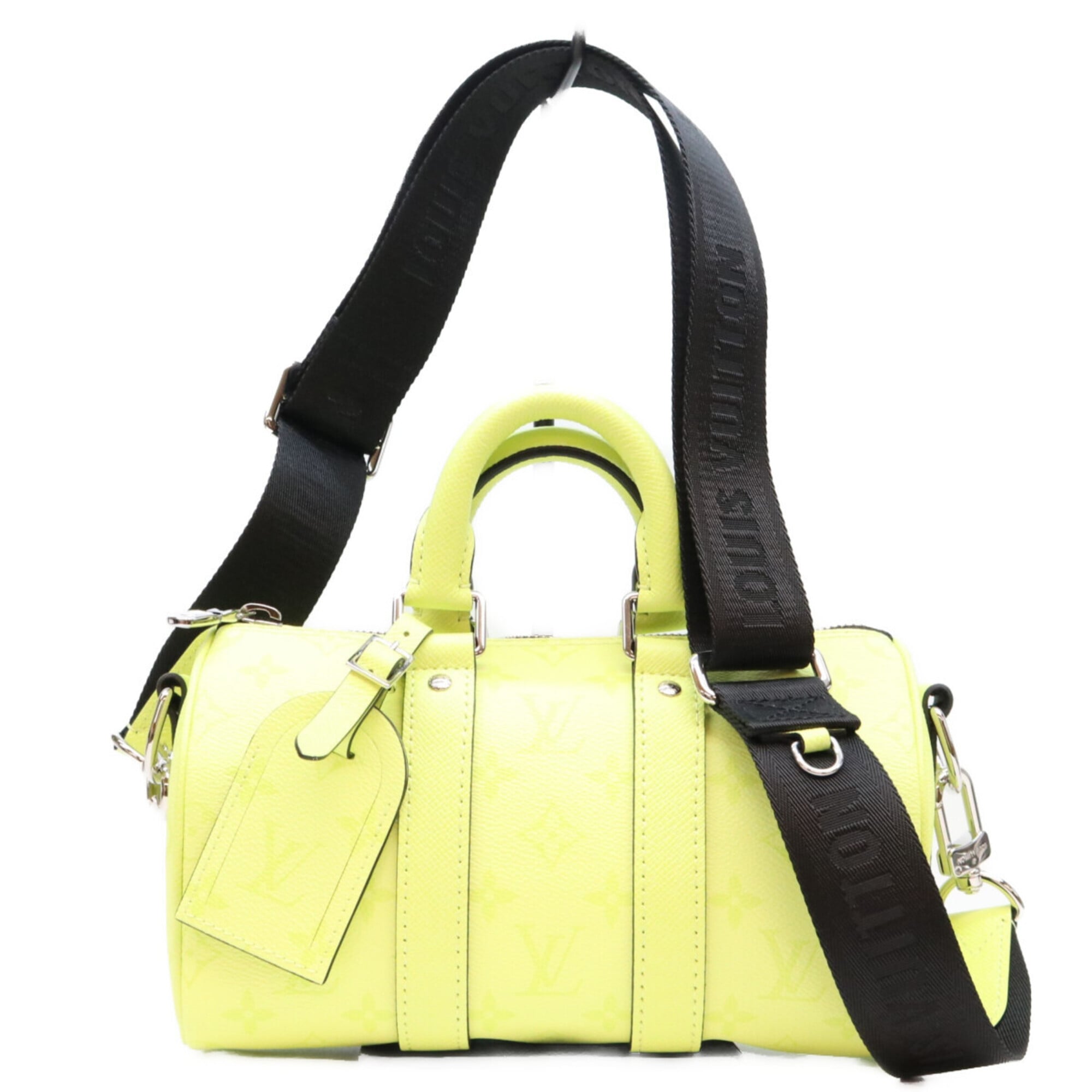 Louis Vuitton Yellow Taigarama Shoulder Bag (Pre-Owned)
