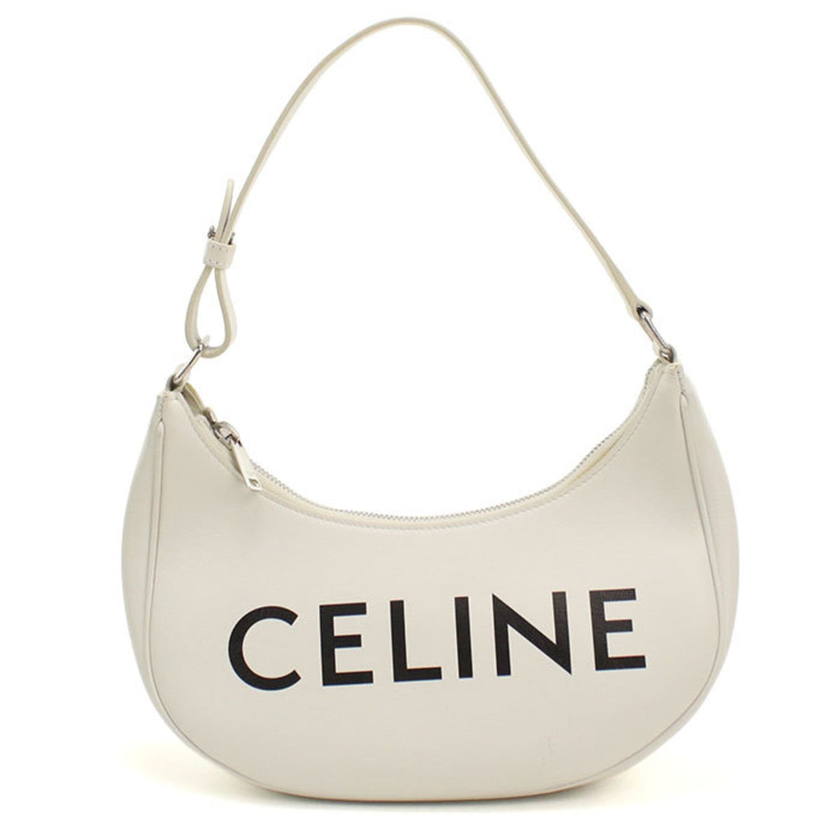 Celine White Leather Shoulder Bag (Pre-Owned)