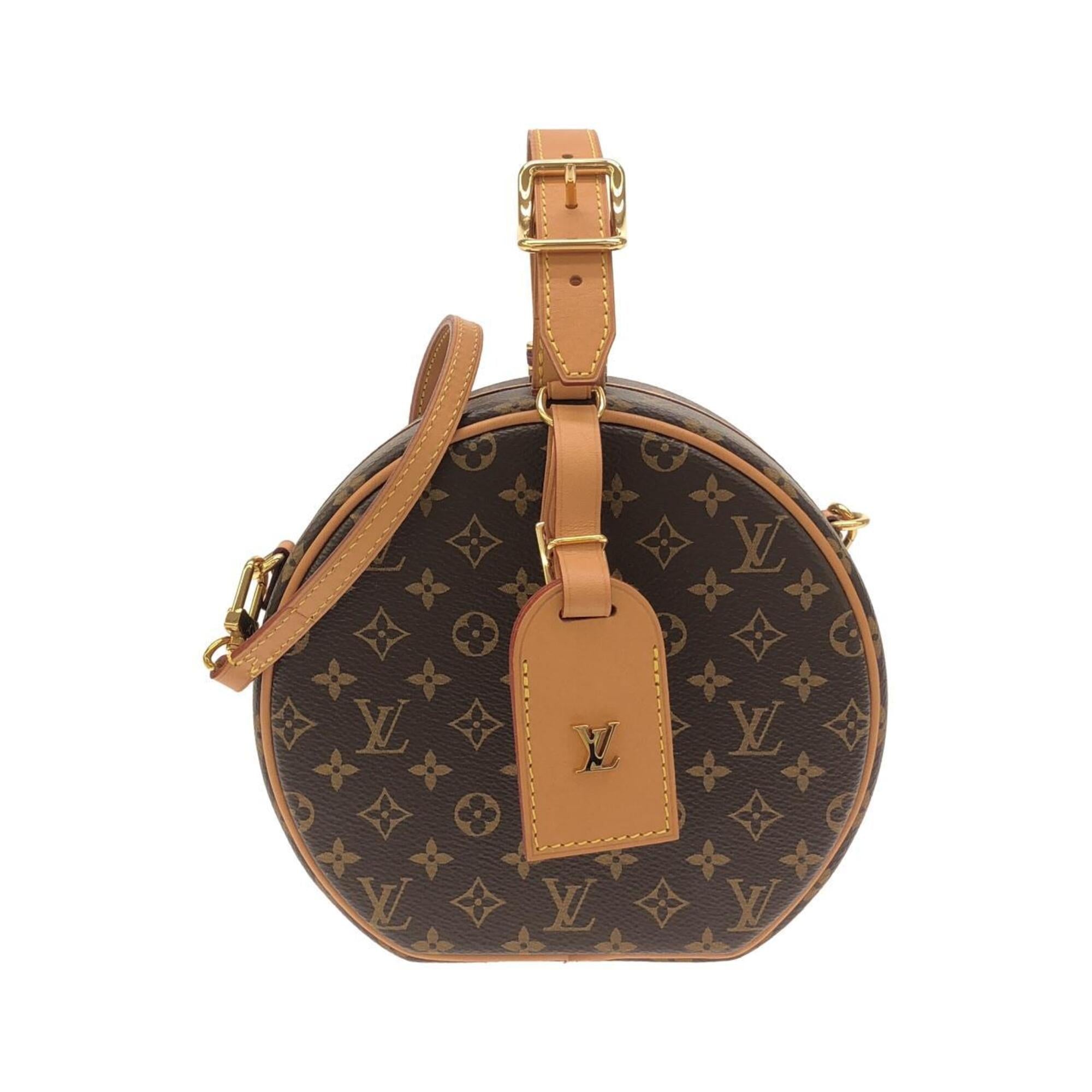 Louis Vuitton Brown Coated Canvas Handbag (Pre-Owned)