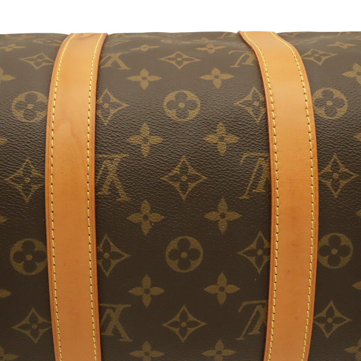 Louis Vuitton Brown Monogram Monogram Boston Bag Handbag Shoulder Bag (Pre-Owned)