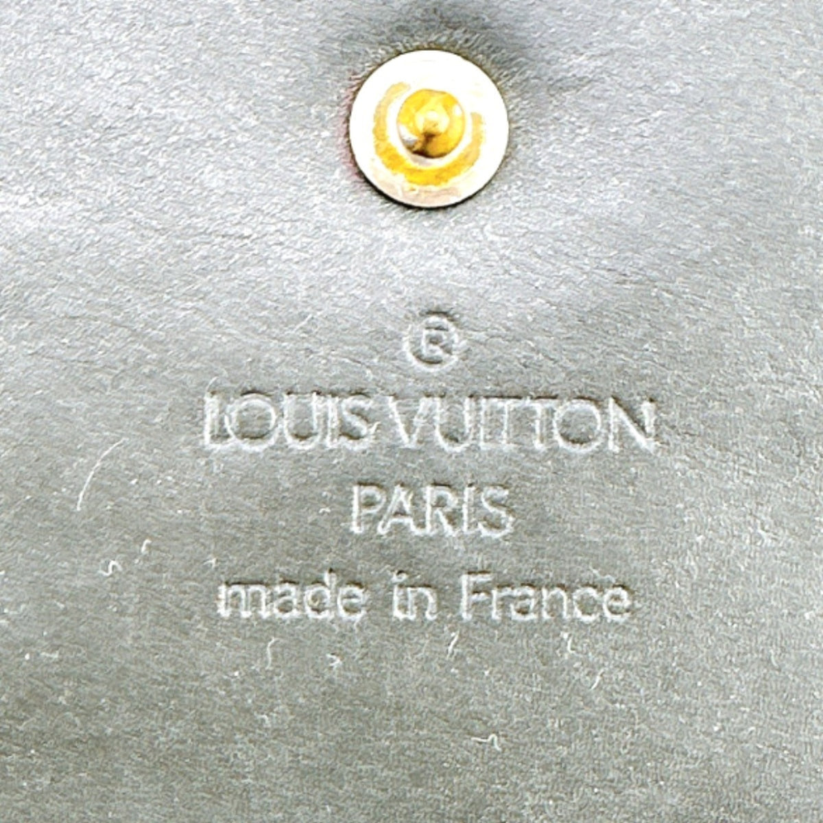 Louis Vuitton Monogram Mat Black Noir Monogram Mat Wallet (Tri-Fold) (Pre-Owned)