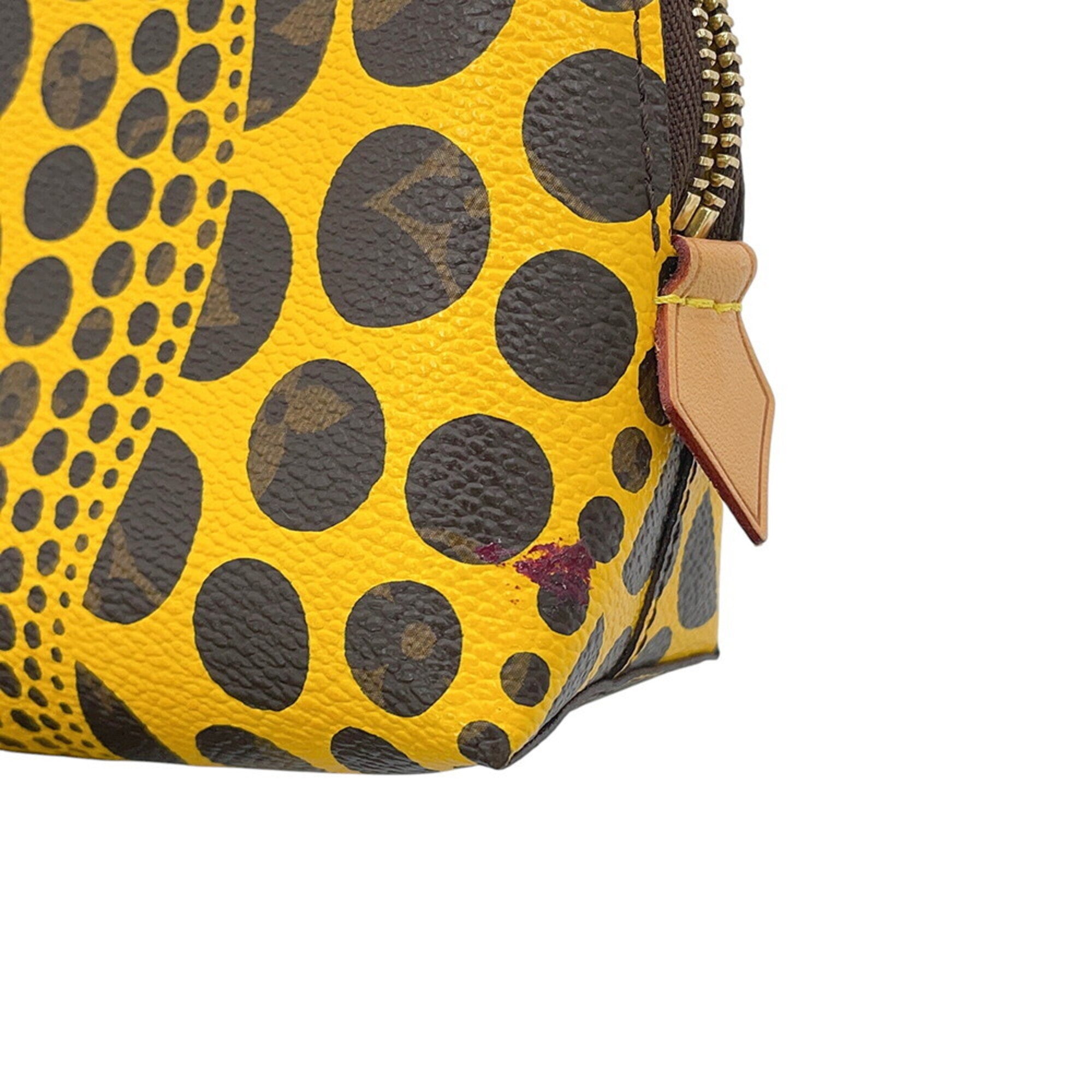 Louis Vuitton Pumpkin Dot (Yayoi Kusama) Jaune Pumpkin Dot (Yayoi Kusama) Handbag Pochette (Pre-Owned)