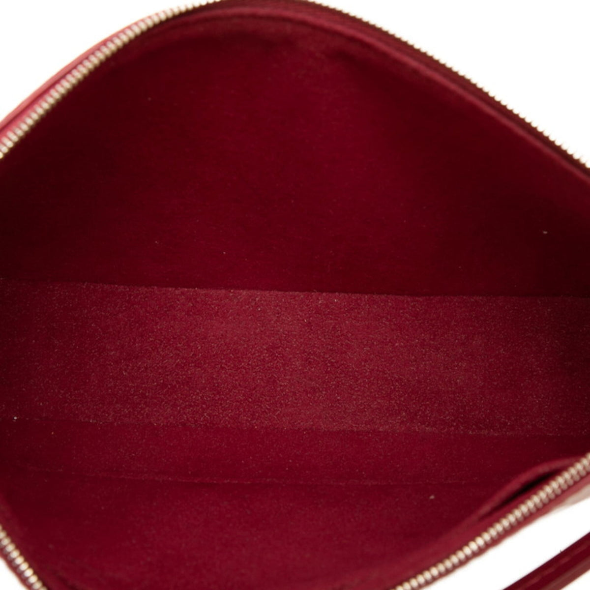 Louis Vuitton Bordeaux Leather Handbag Pochette Pouch (Pre-Owned)