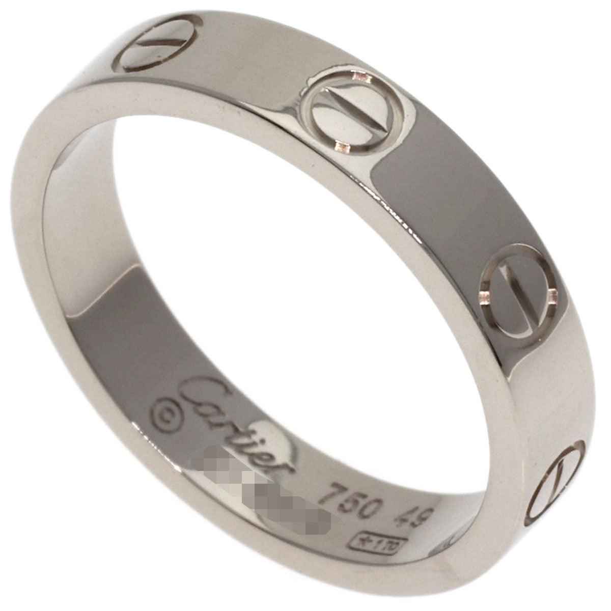 Cartier White Gold (18K) Band Ring (Pre-Owned)