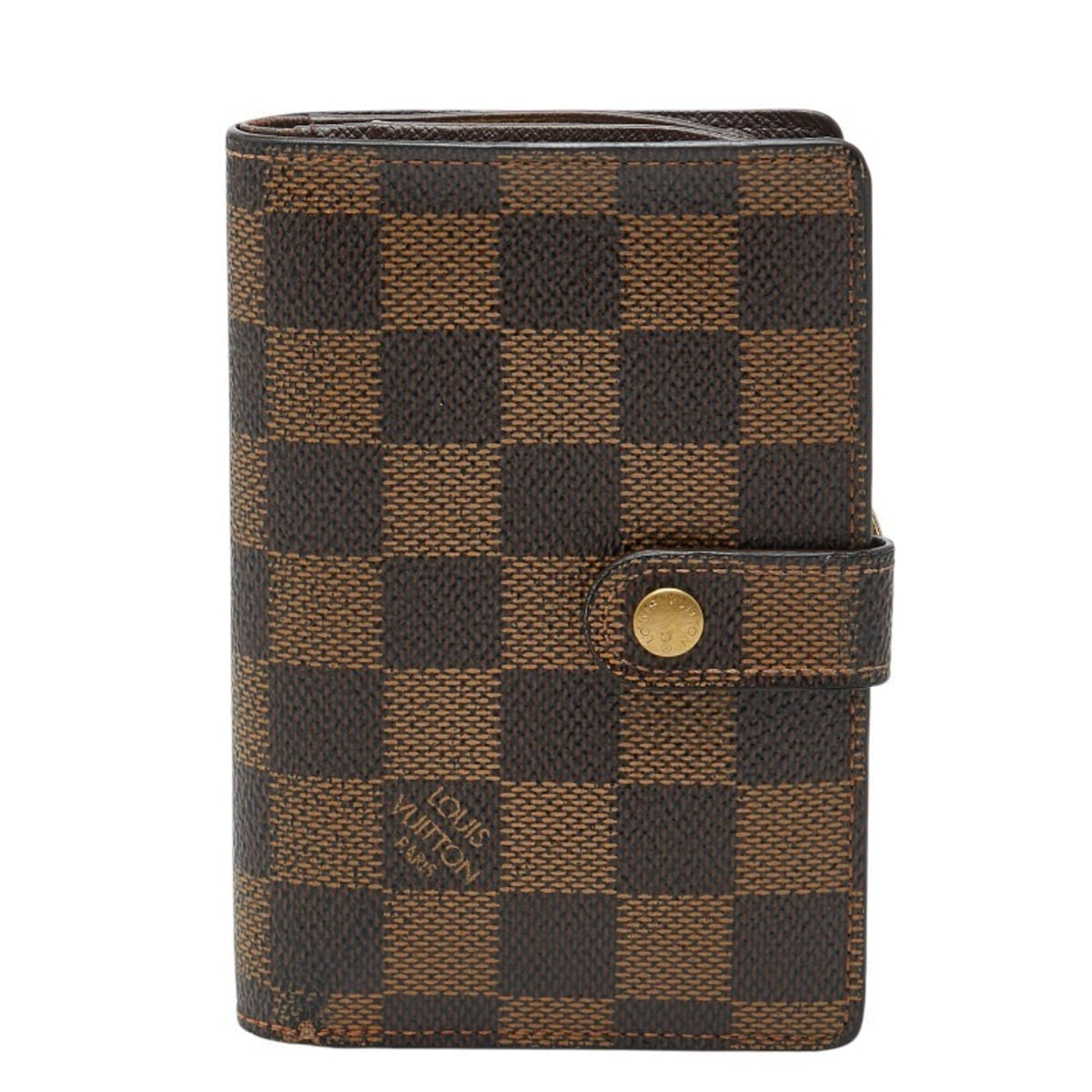 Louis Vuitton Brown Pvc Leather Wallet (Bi-Fold) (Pre-Owned)