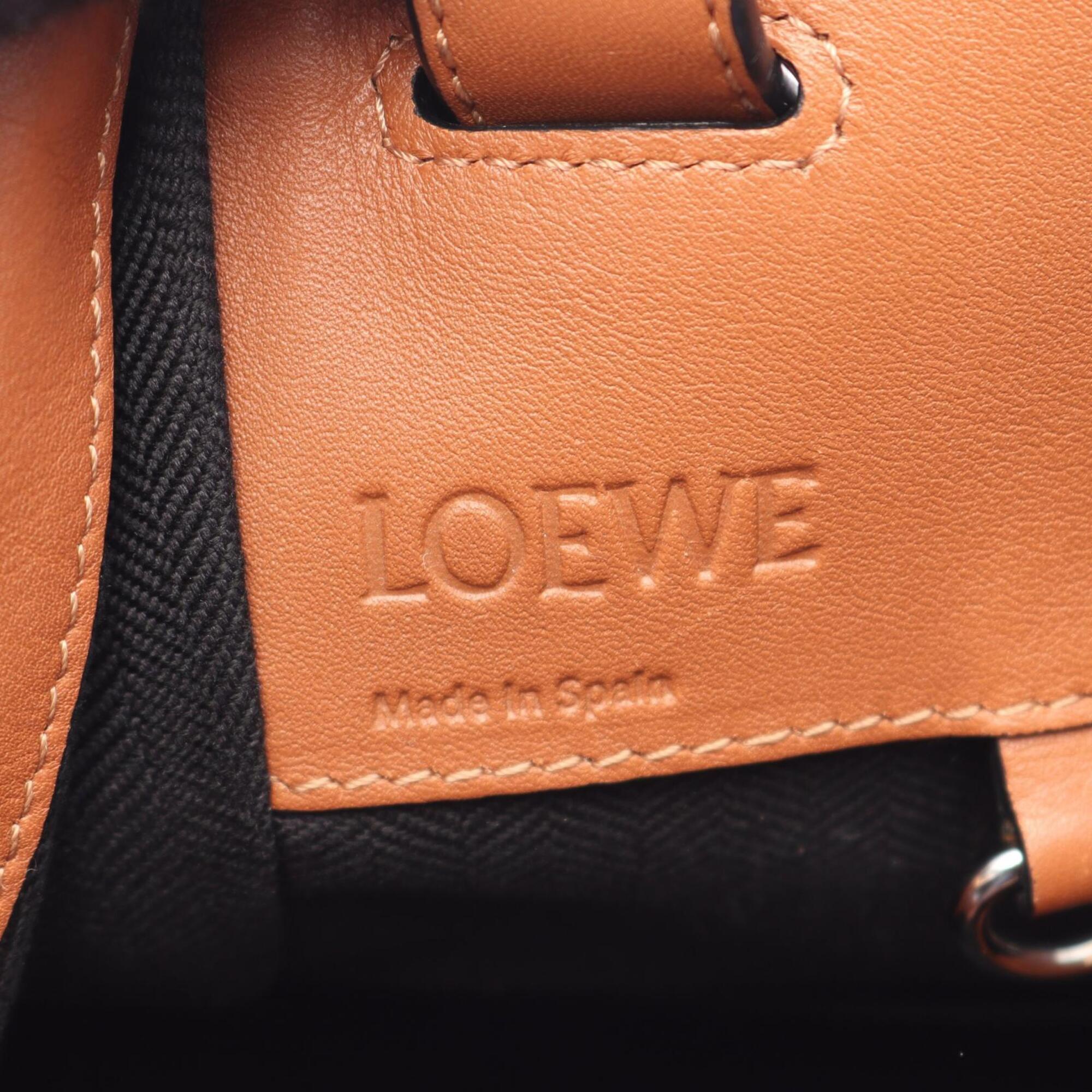 Loewe Hammock Brown Leather Handbag (Pre-Owned)