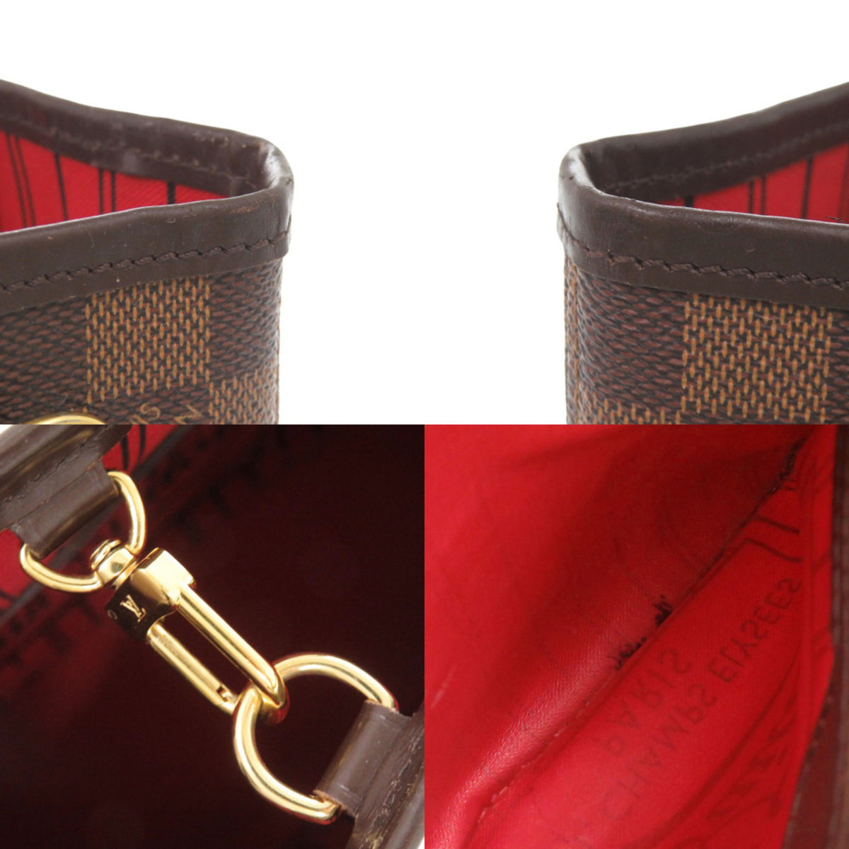 Louis Vuitton Cerise Damier Canvas Damier Canvas Tote Bag (Pre-Owned)