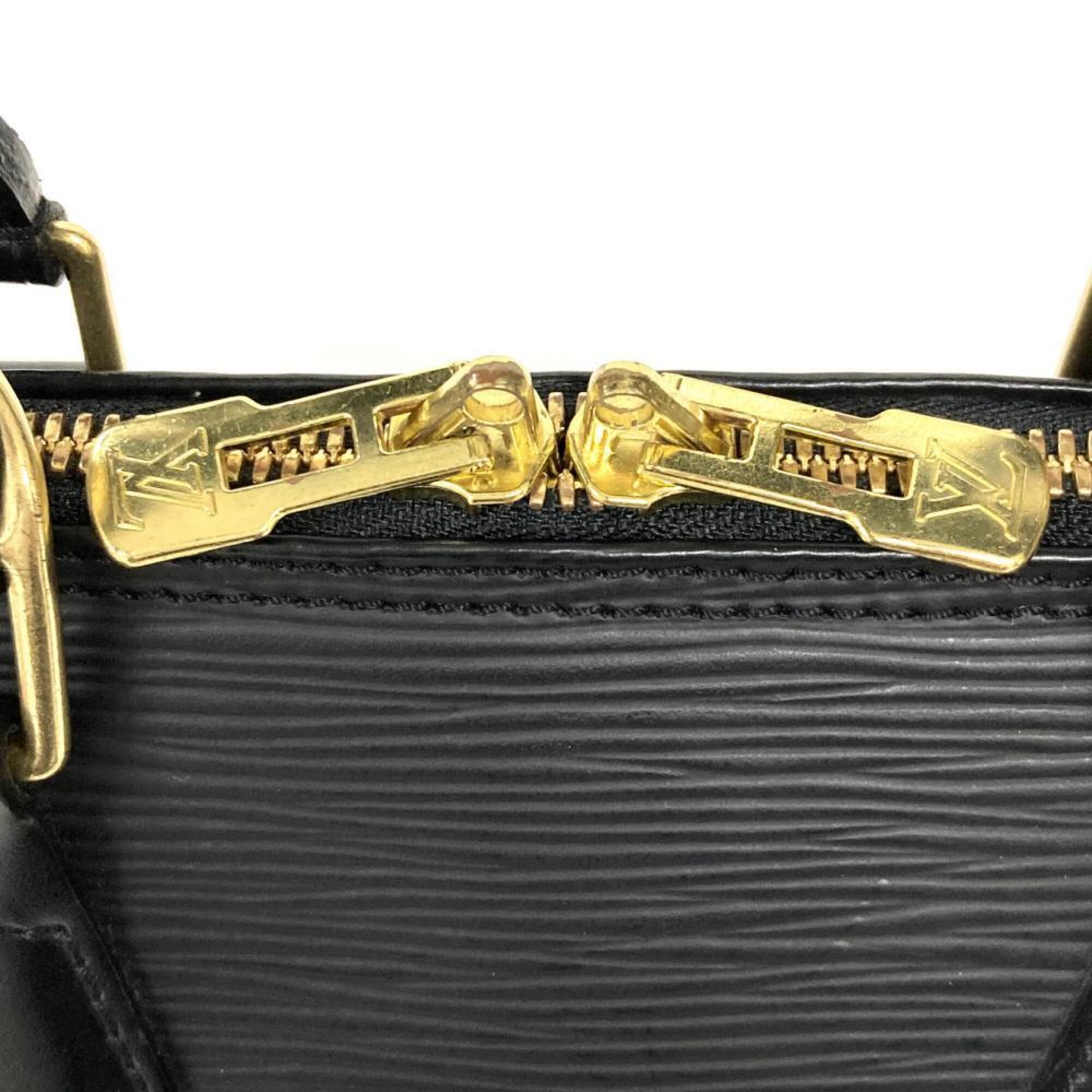 Louis Vuitton Black Galle Noir Epi Leather Handbag (Pre-Owned)