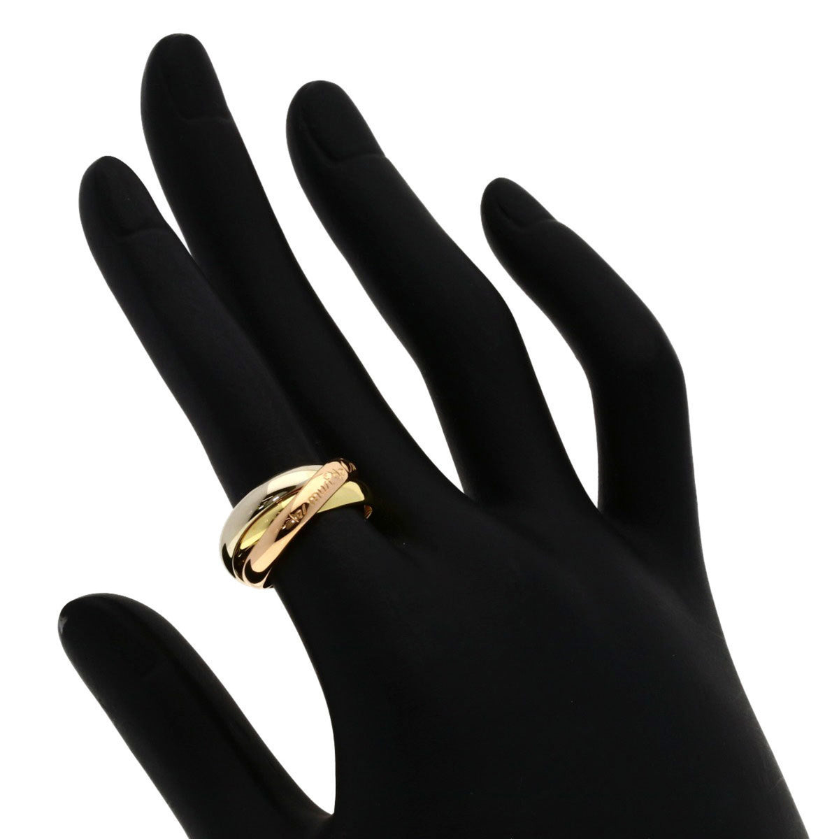 Cartier Yellow Gold (18K) Pink Gold (18K) White Gold (18K) Band Ring (Pre-Owned)