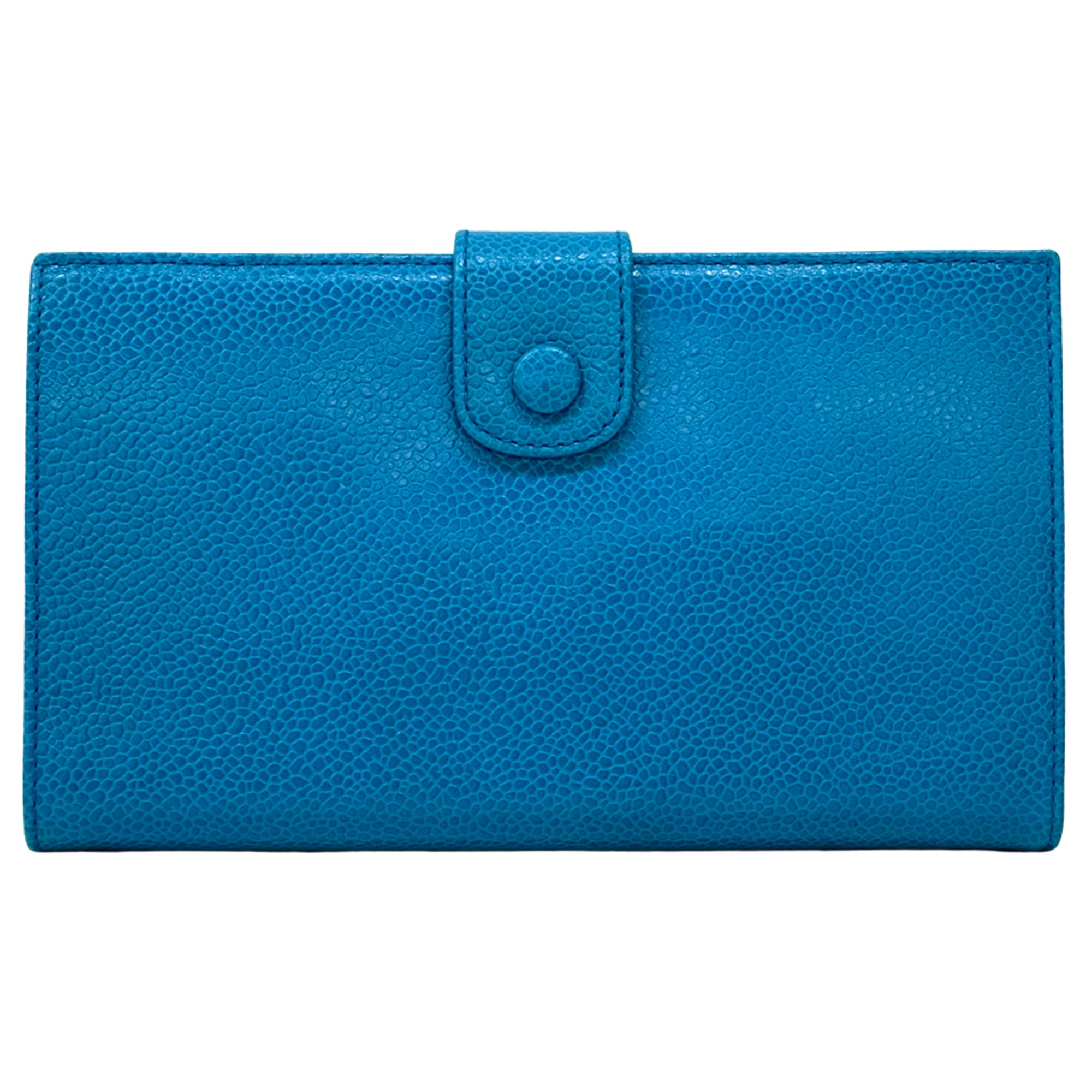 Chanel Blue Grained Calfskin (Pre-Owned)