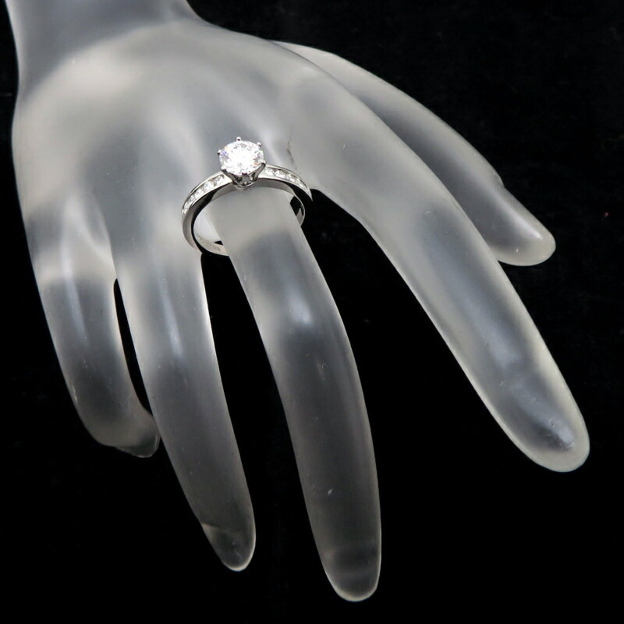Tiffany Platinum 950 Band Ring (Pre-Owned)