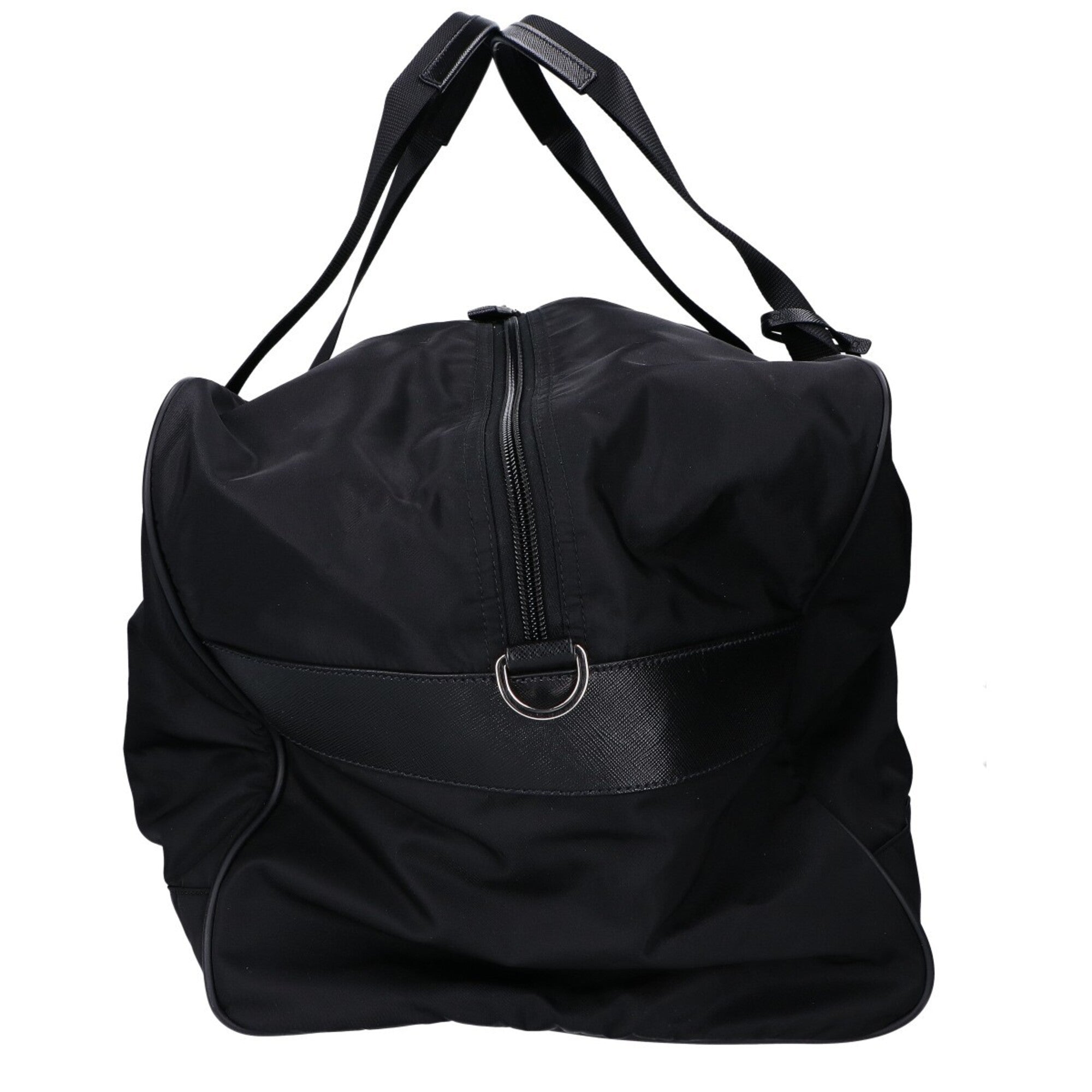 Prada Black Nylon Boston Bag (Pre-Owned)