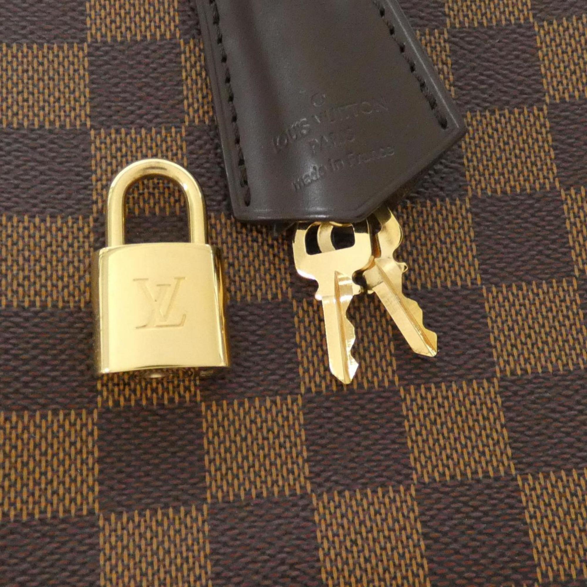 Louis Vuitton Brown Coated Canvas Handbag (Pre-Owned)