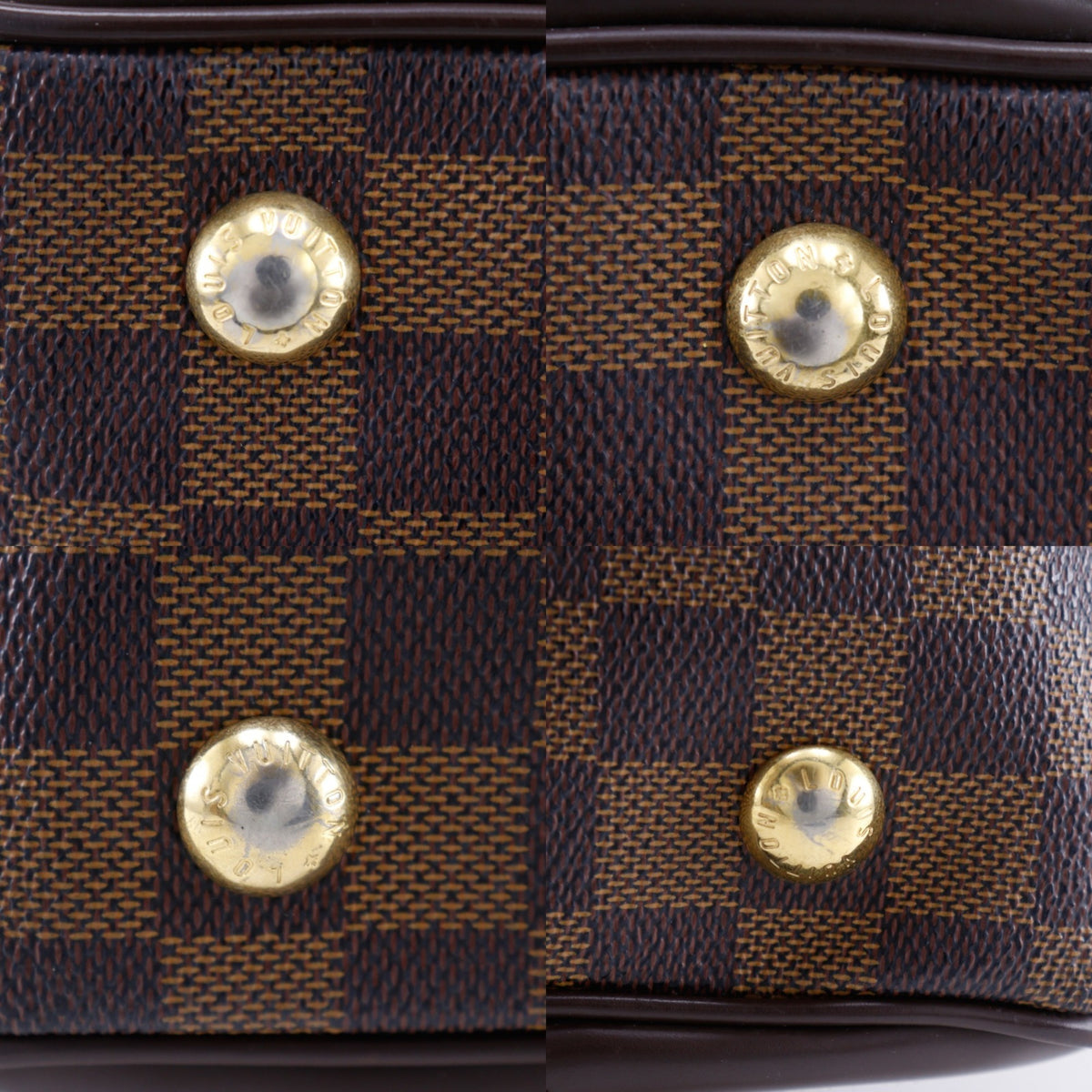 Louis Vuitton Brown Damier Canvas Tote Bag (Pre-Owned)