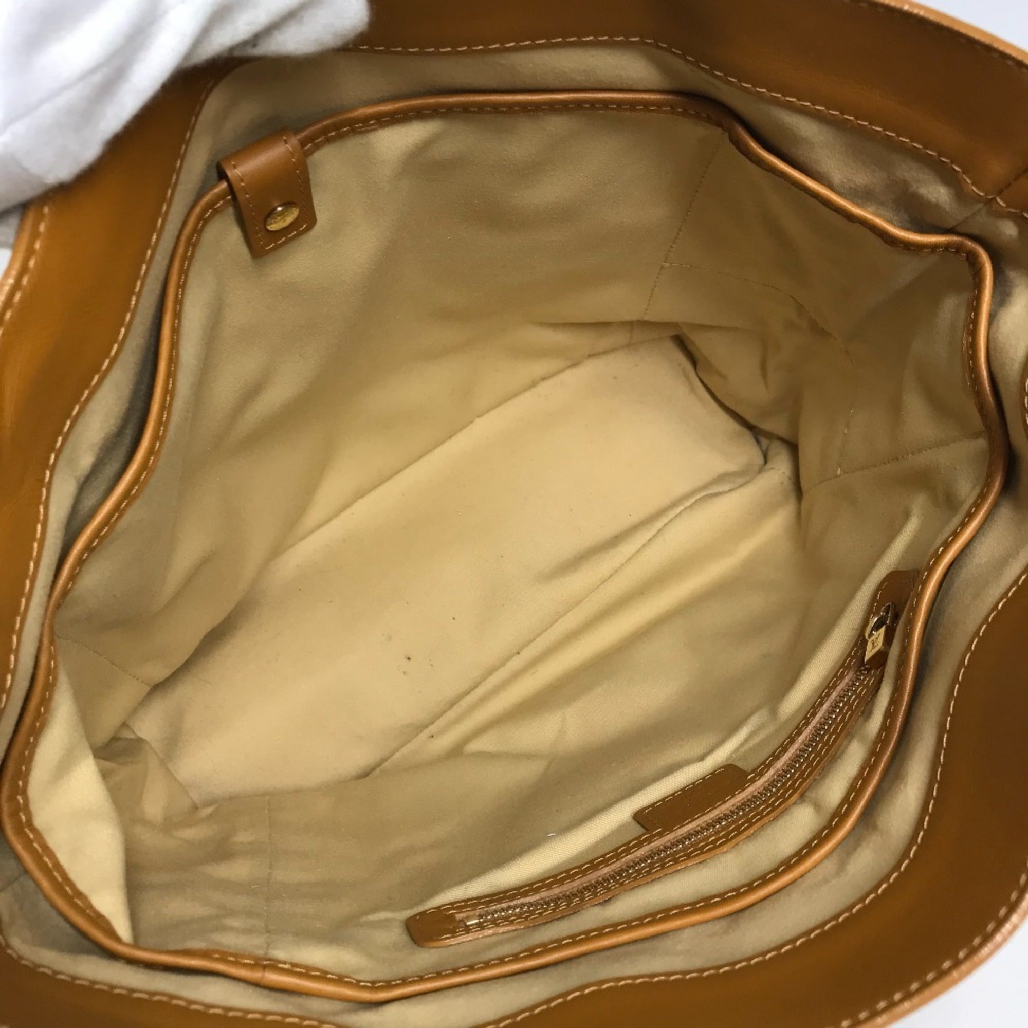 Louis Vuitton Beige Monogram Mini Shoulder Bag Tote Bag (Pre-Owned)