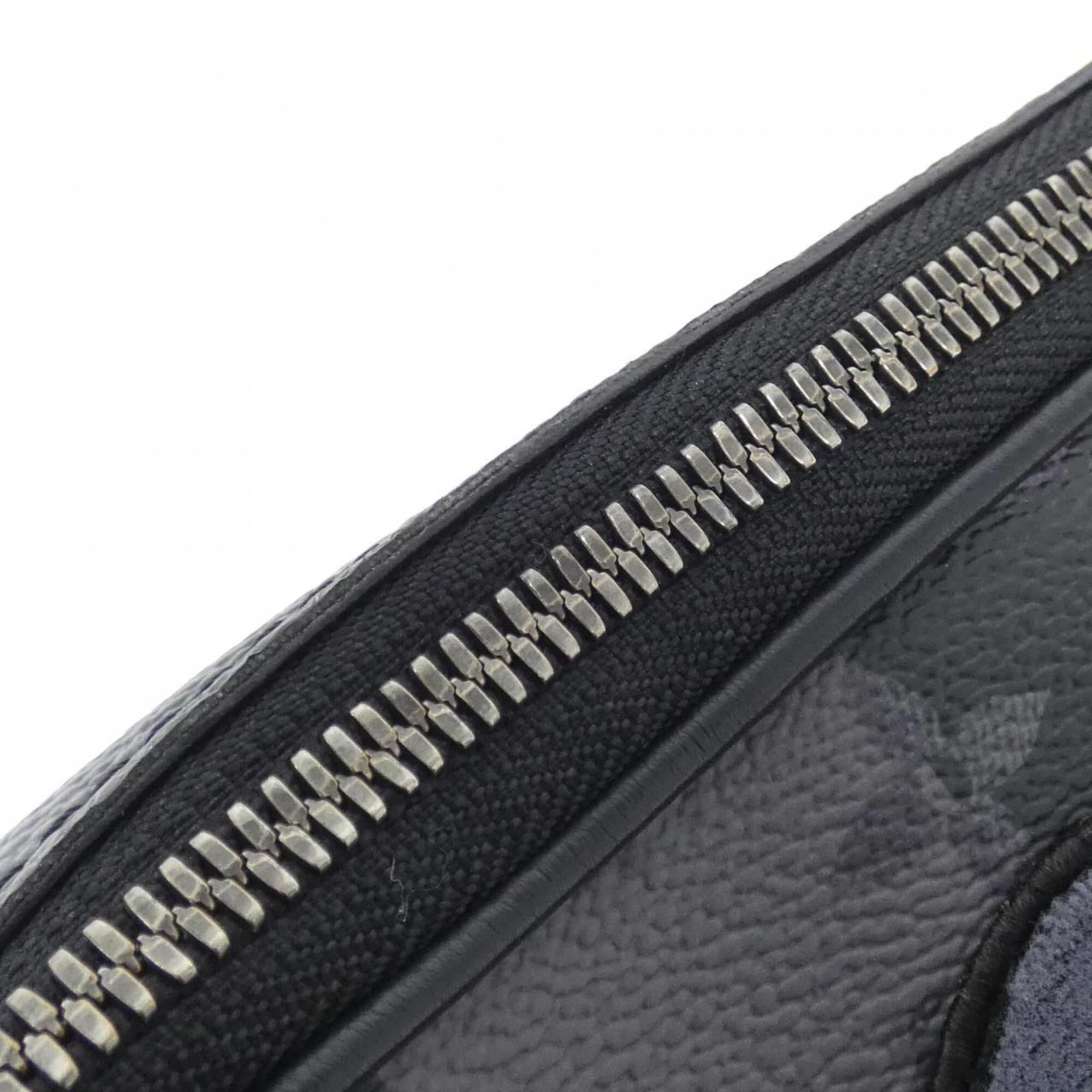 Louis Vuitton Black Monogram Coated Canvas Shoulder Bag (Pre-Owned)