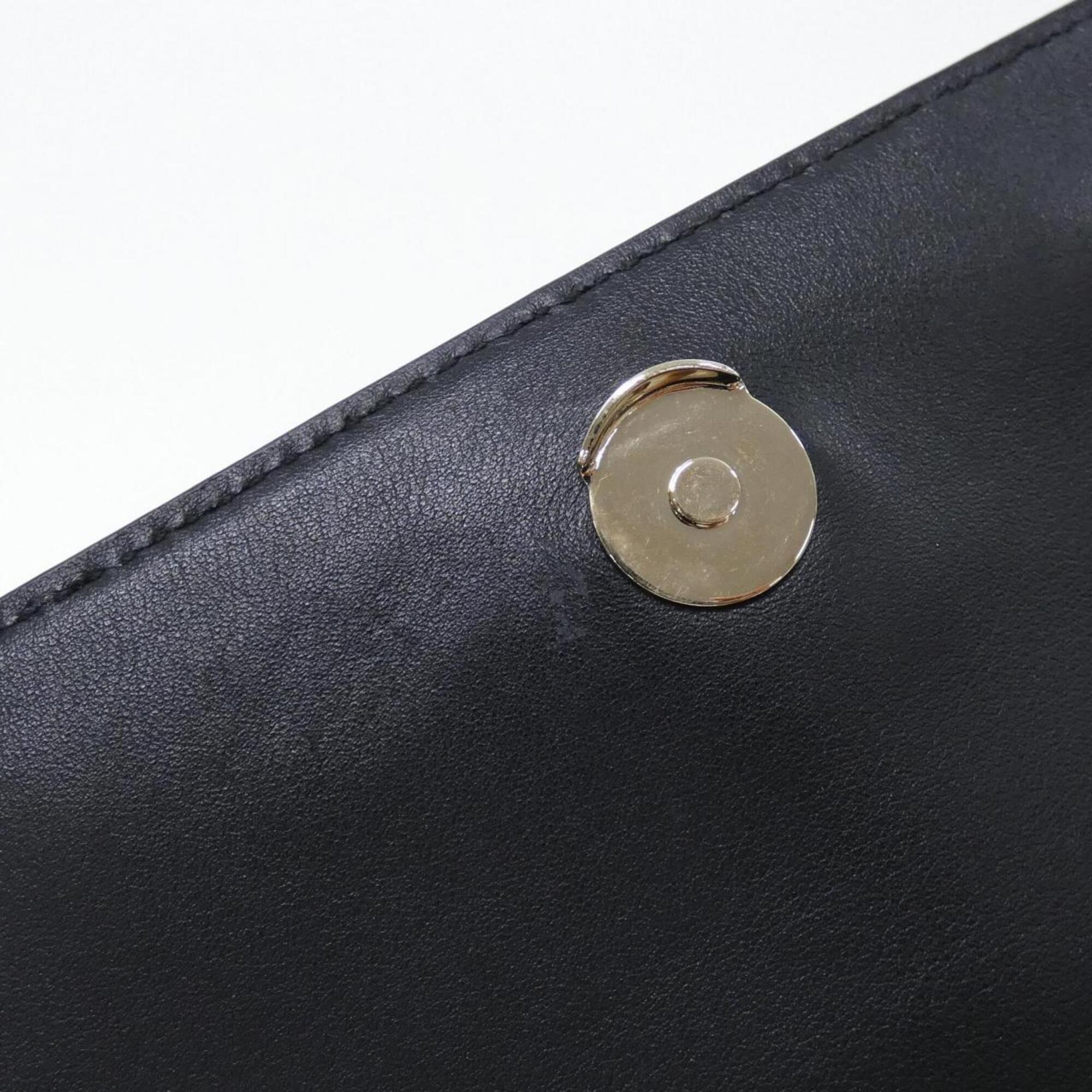 Gucci Black Leather Backpack (Pre-Owned)