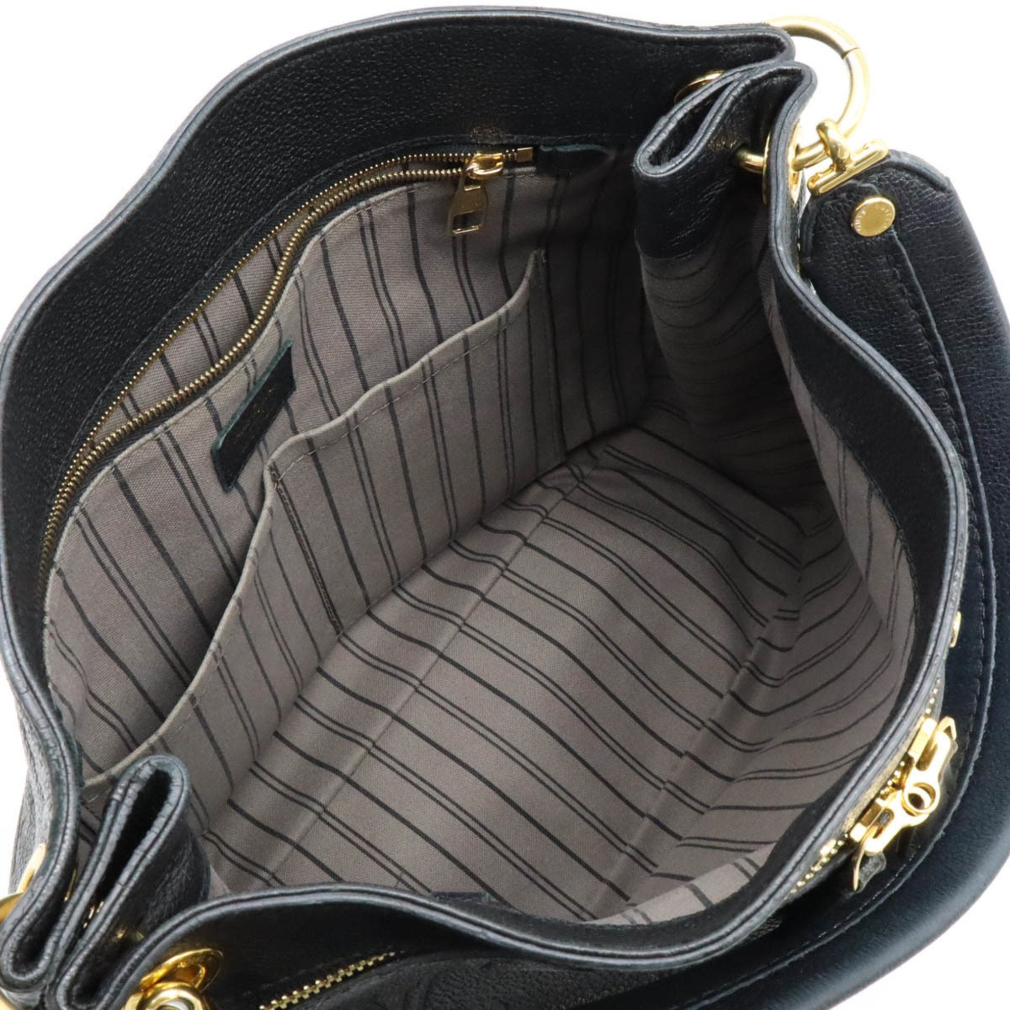 Louis Vuitton Monogram Impression Black Noir Monogram Empreinte Shoulder Bag (Pre-Owned)