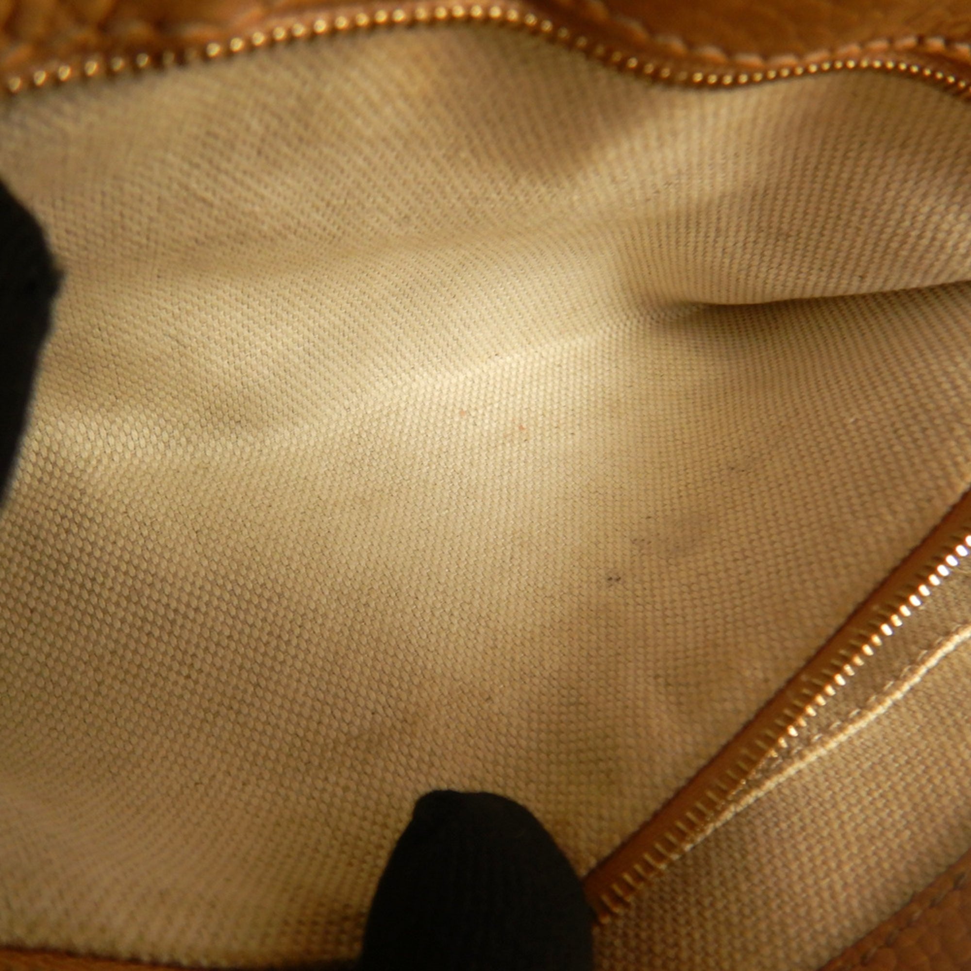 Gucci Brown Leather Shoulder Bag (Pre-Owned)