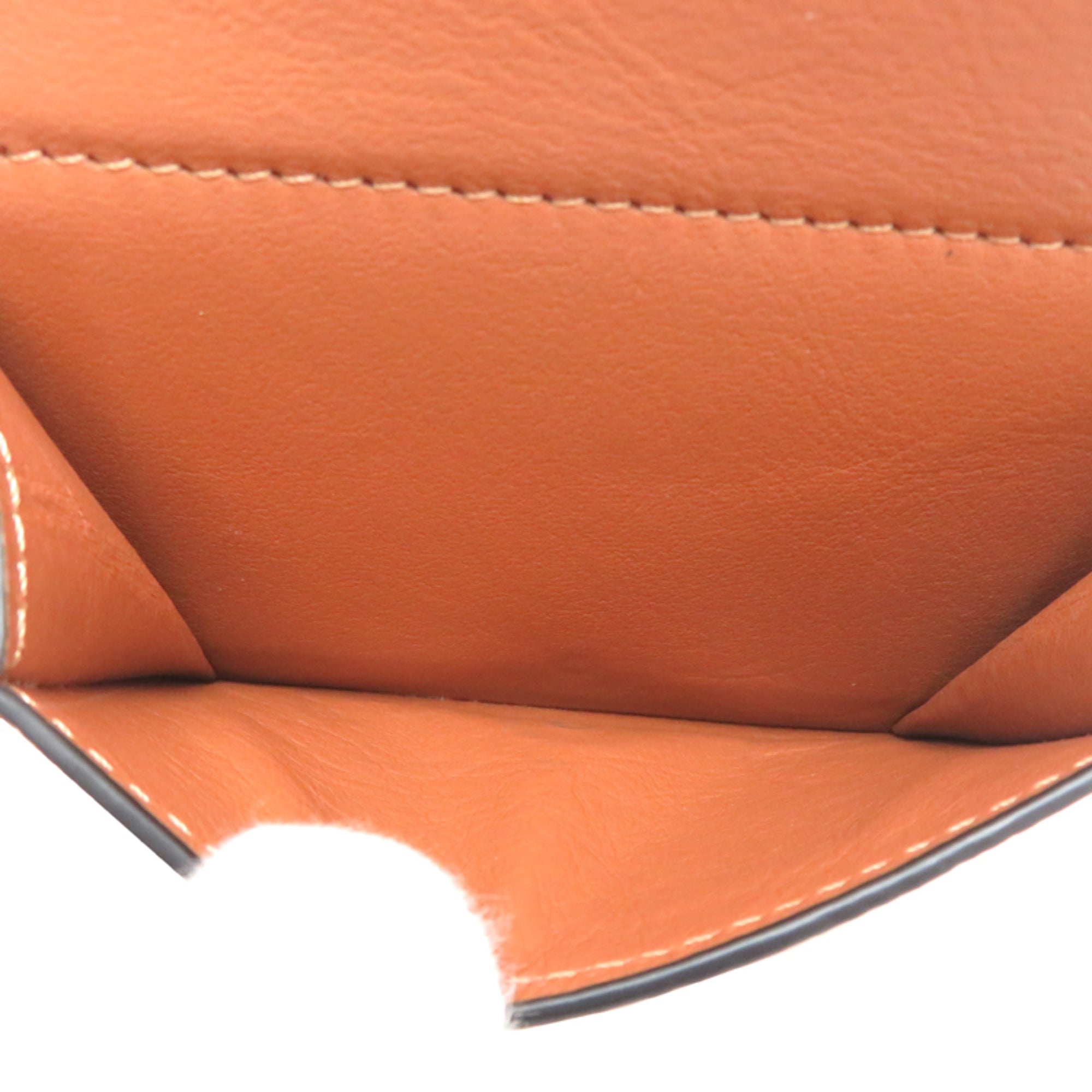 Loewe Brown Leather Wallet (Tri-Fold) (Pre-Owned)
