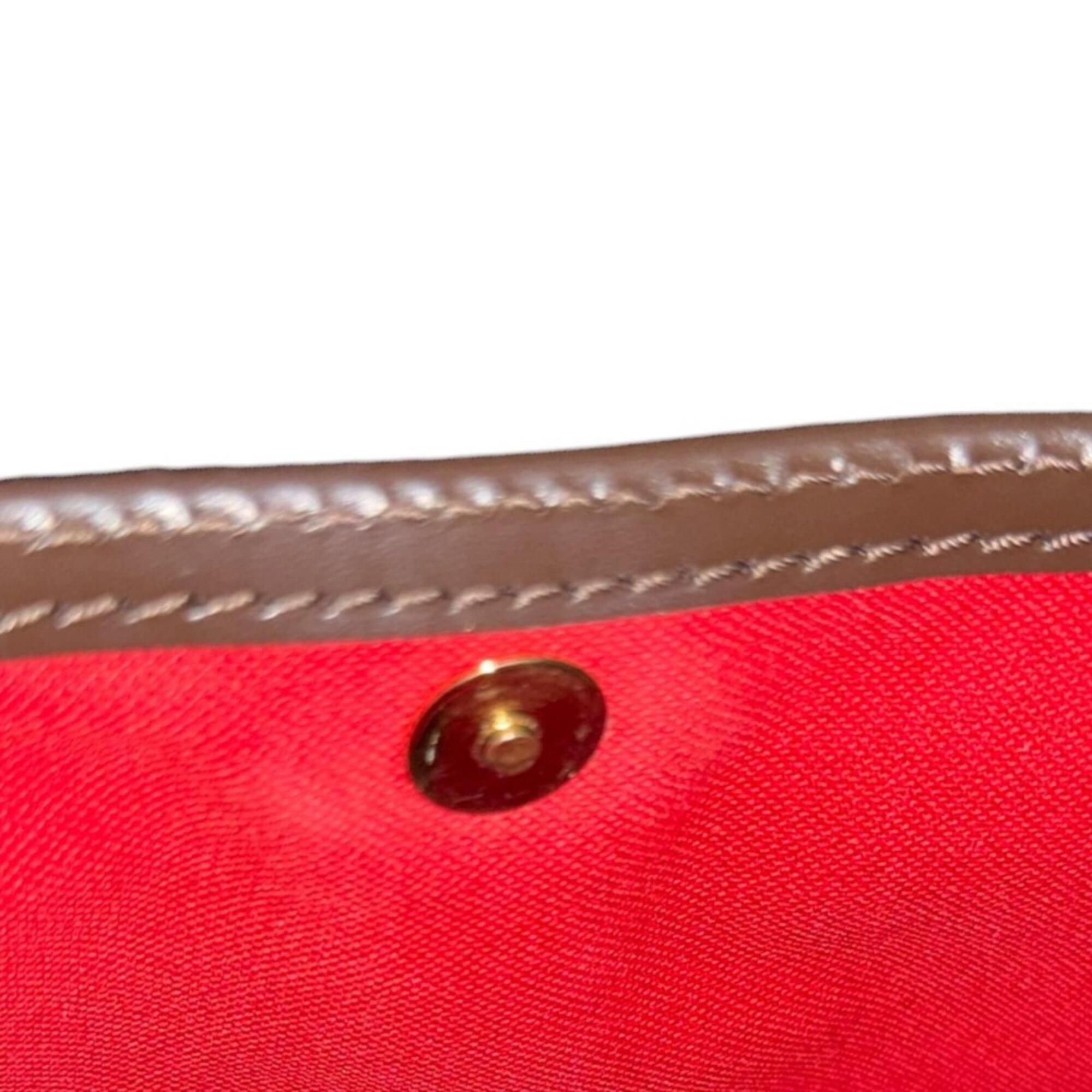 Louis Vuitton Brown Damier Canvas Shoulder Bag (Pre-Owned)