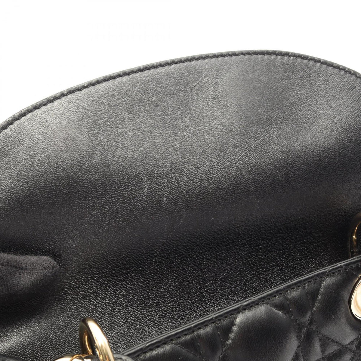Christian Dior Black Leather Handbag (Pre-Owned)