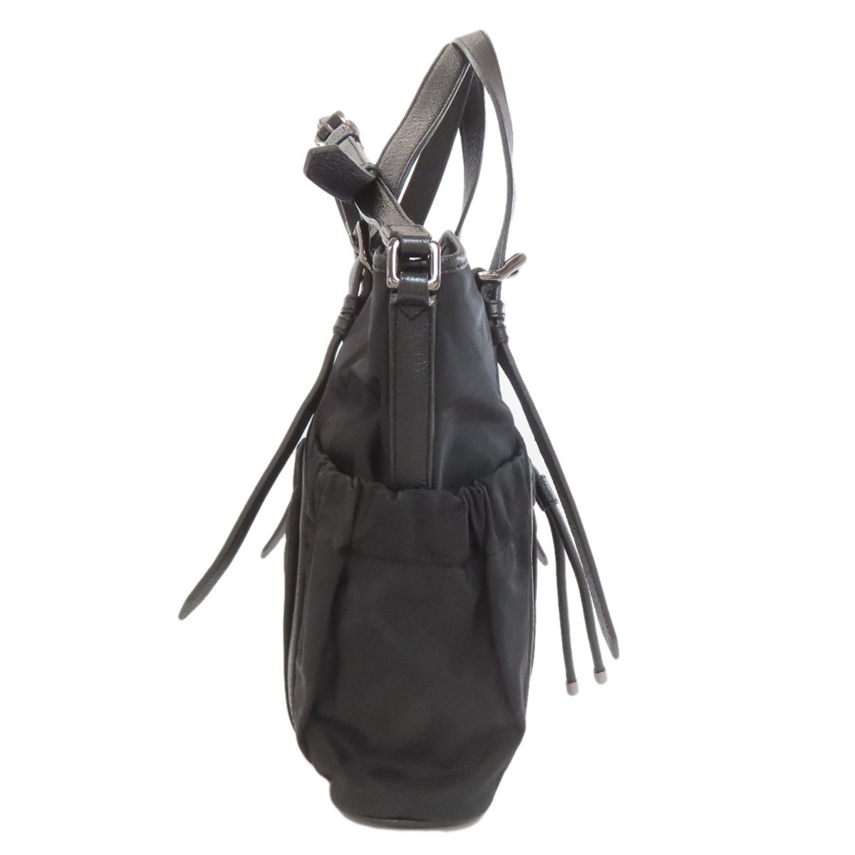 Burberry Black Nylon Tote Bag (Pre-Owned)