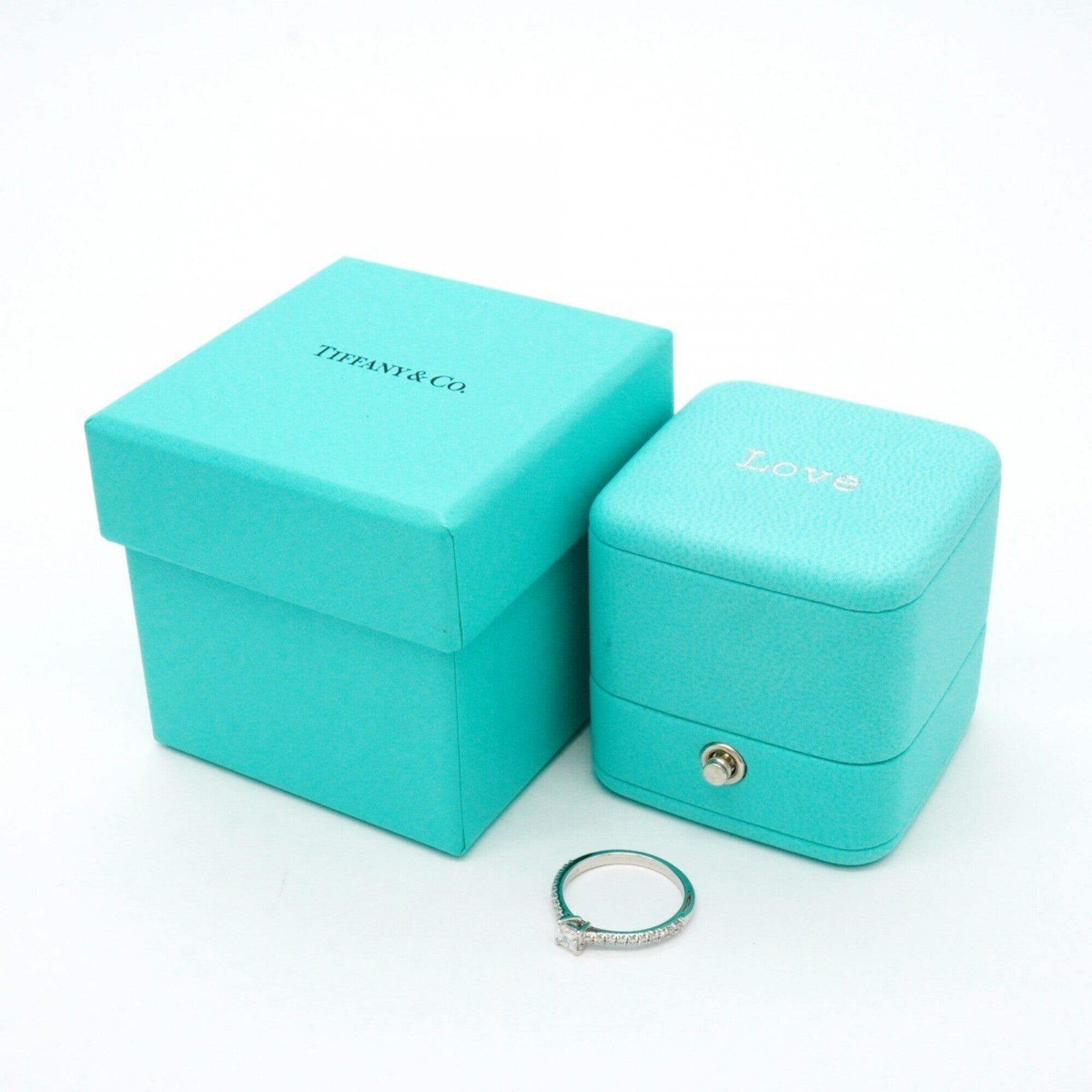 Tiffany Platinum 950 Band Ring (Pre-Owned)