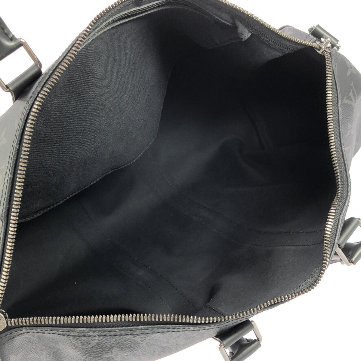 Louis Vuitton Black Monogram Eclipse Coated Canvas Boston Bag (Pre-Owned)