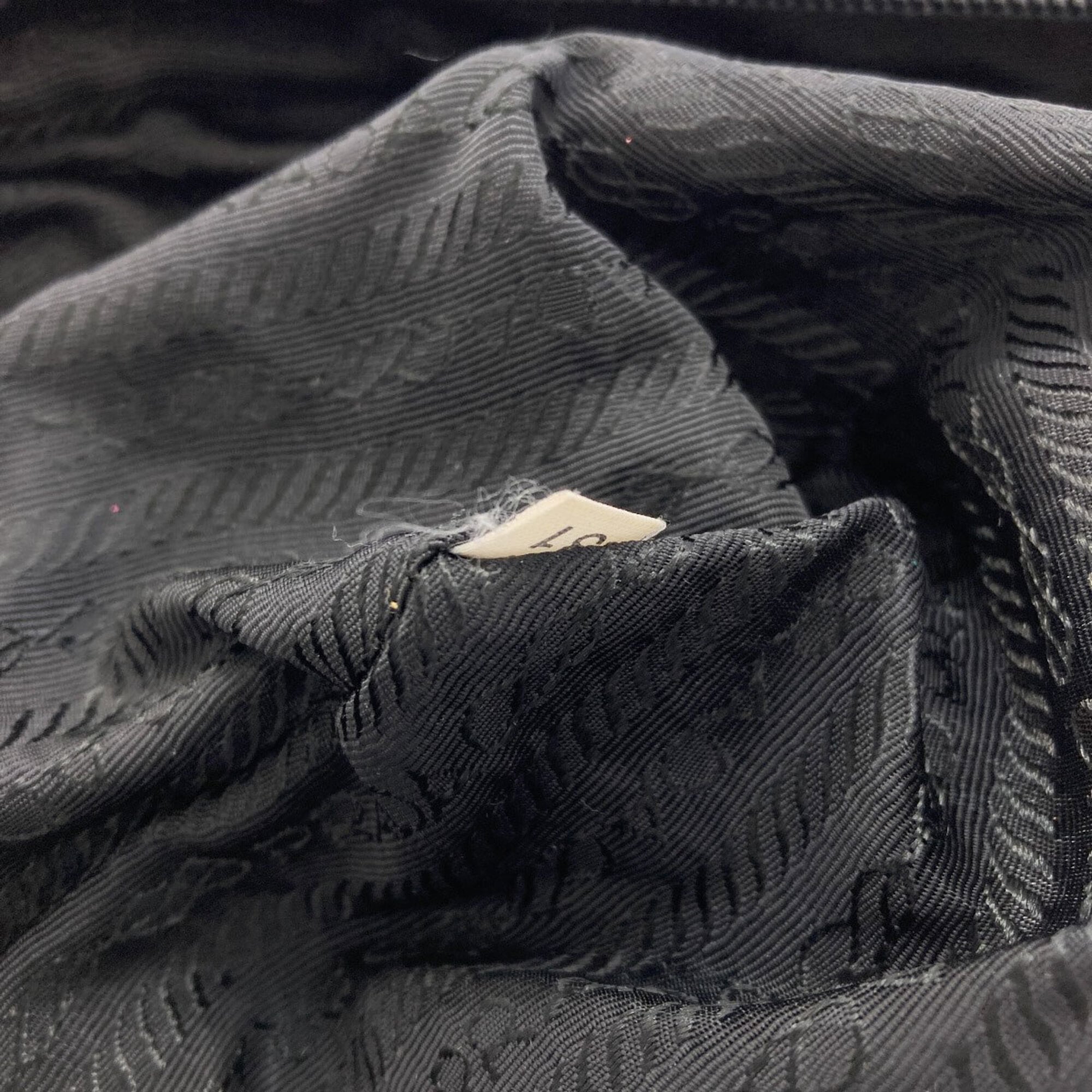 Prada Black Nylon Tote Bag (Pre-Owned)