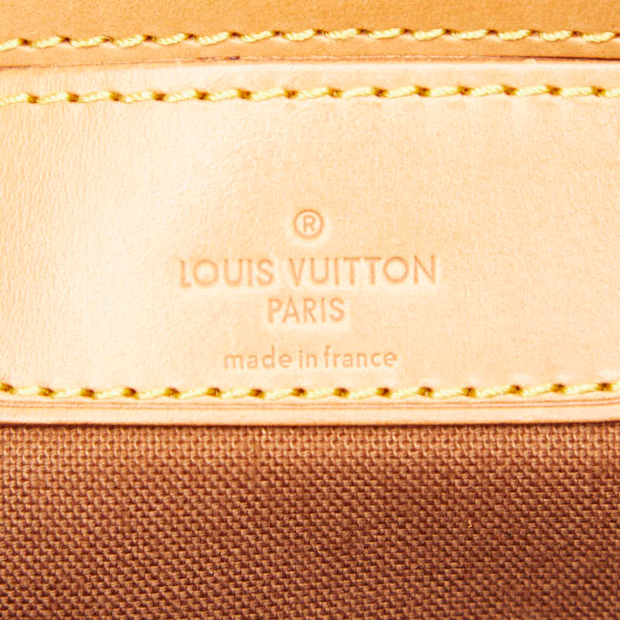 Louis Vuitton Brown Pvc Leather Shoulder Bag (Pre-Owned)