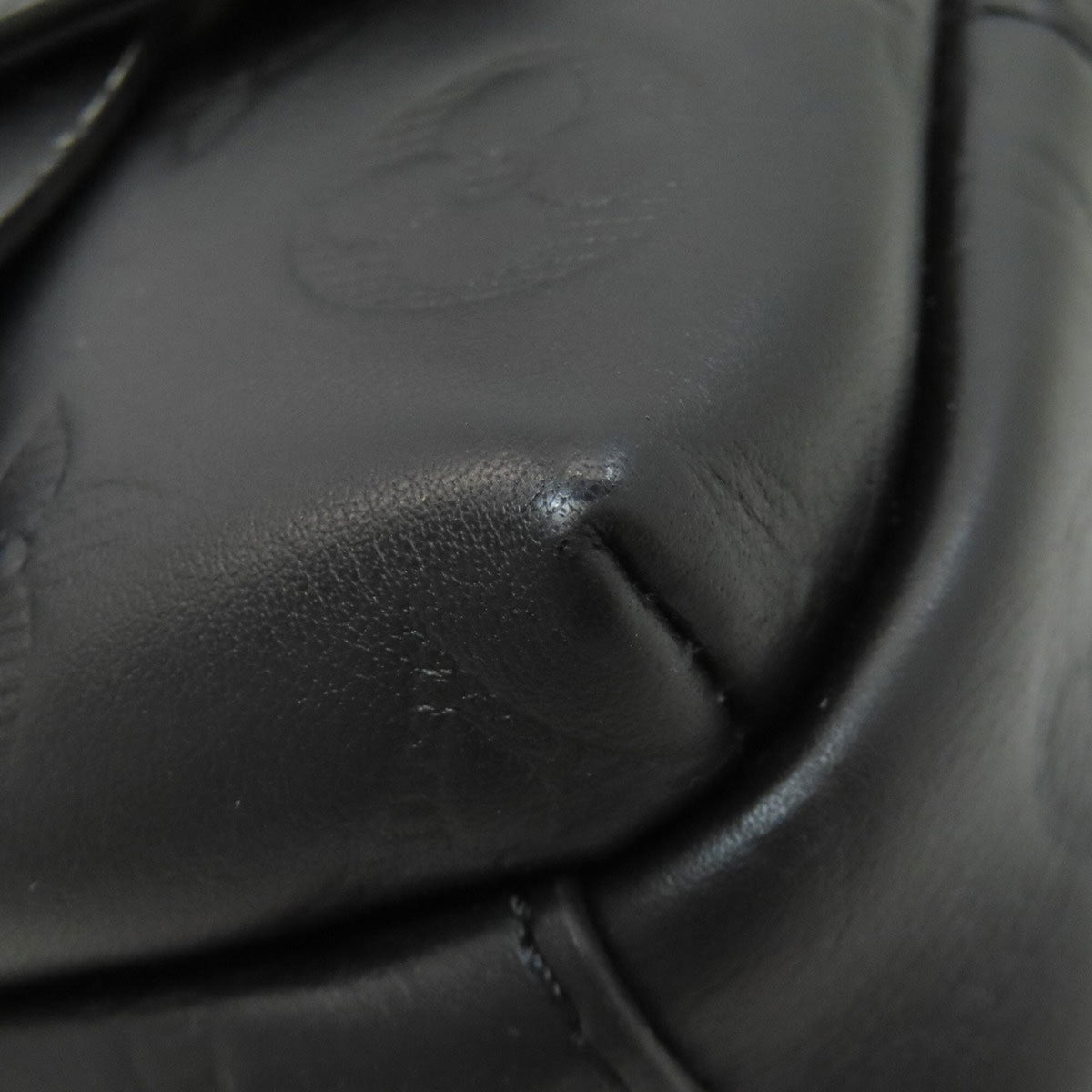 Louis Vuitton Noir Monogram Shadow Shoulder Bag (Pre-Owned)