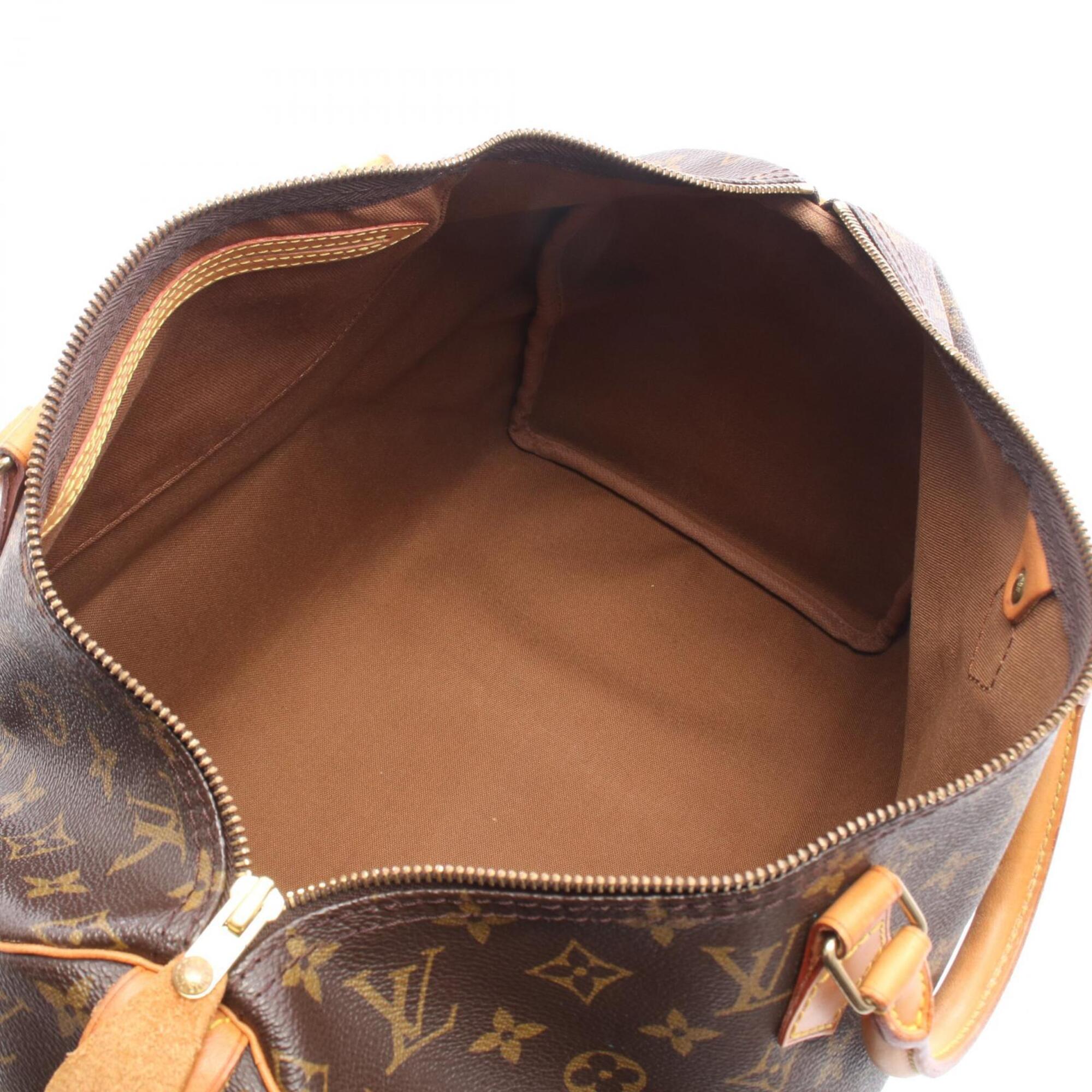 Louis Vuitton Brown Monogram Monogram Leather Handbag (Pre-Owned)