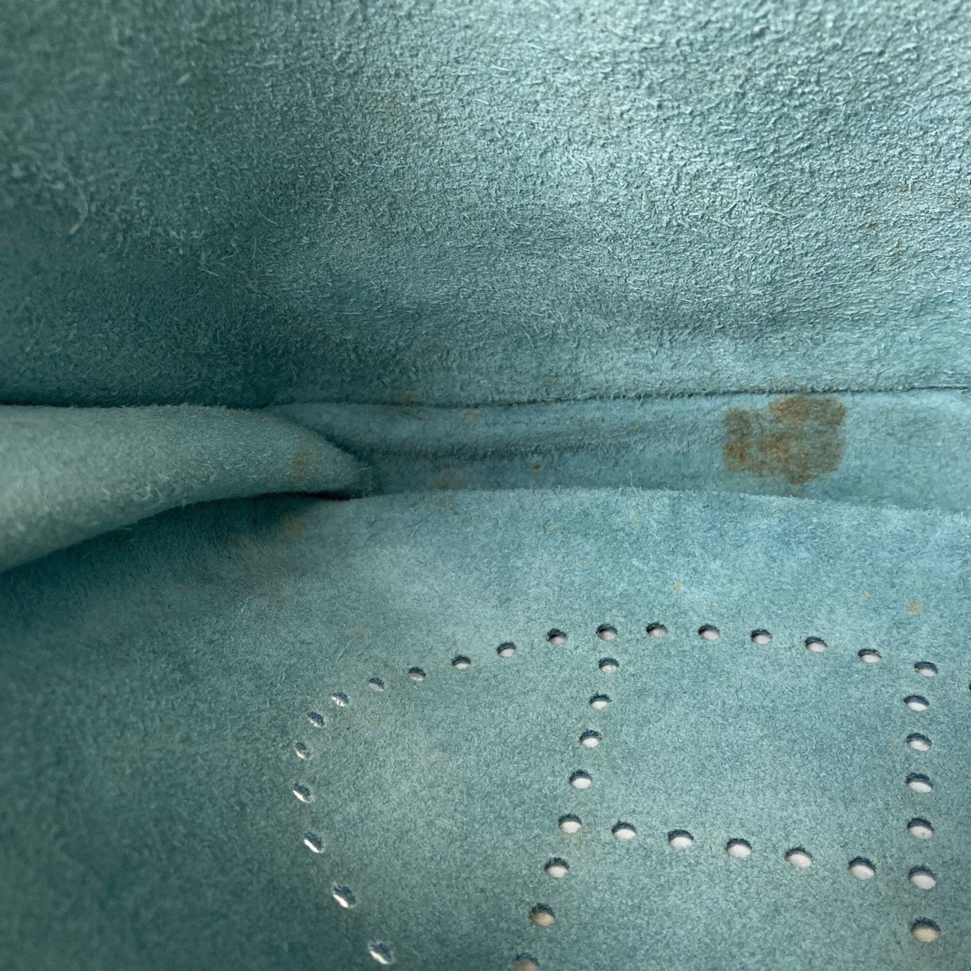 Hermes Blue Taurillon Clemence Leather Shoulder Bag (Pre-Owned)